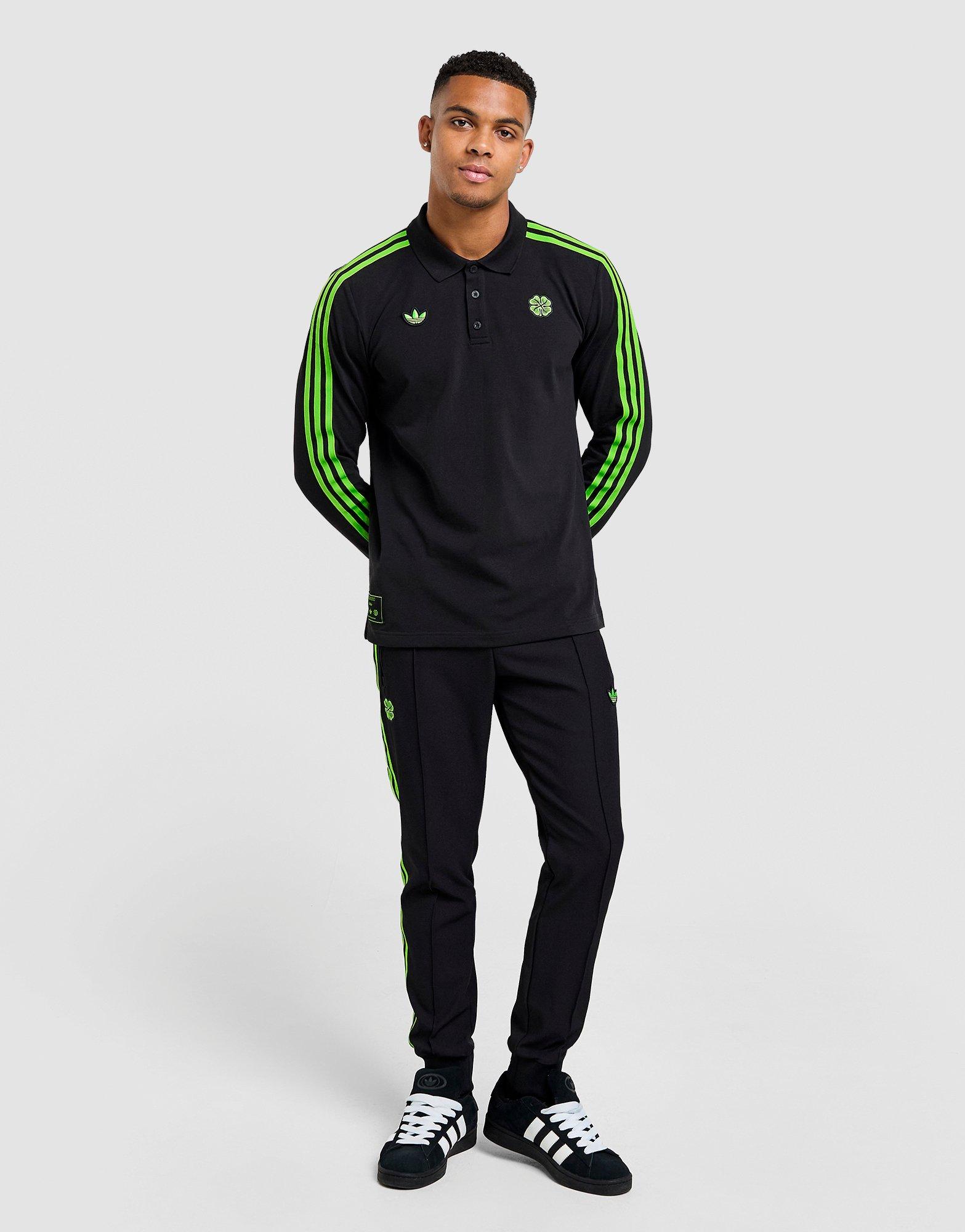 adidas Originals Celtic Icons Long Sleeve Polo Shirt