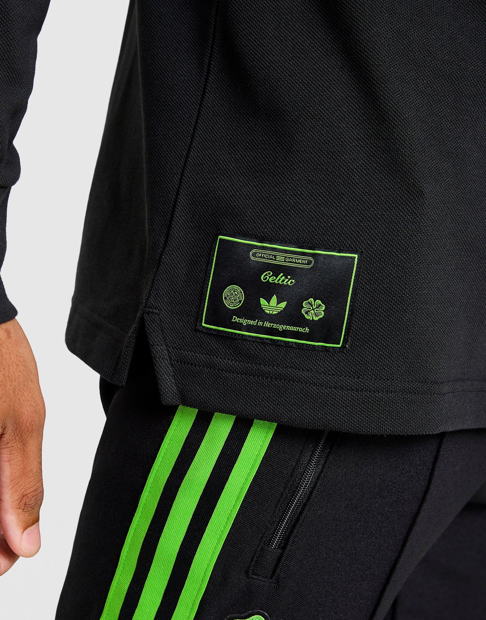 adidas Originals Celtic Icons Long Sleeve Polo Shirt