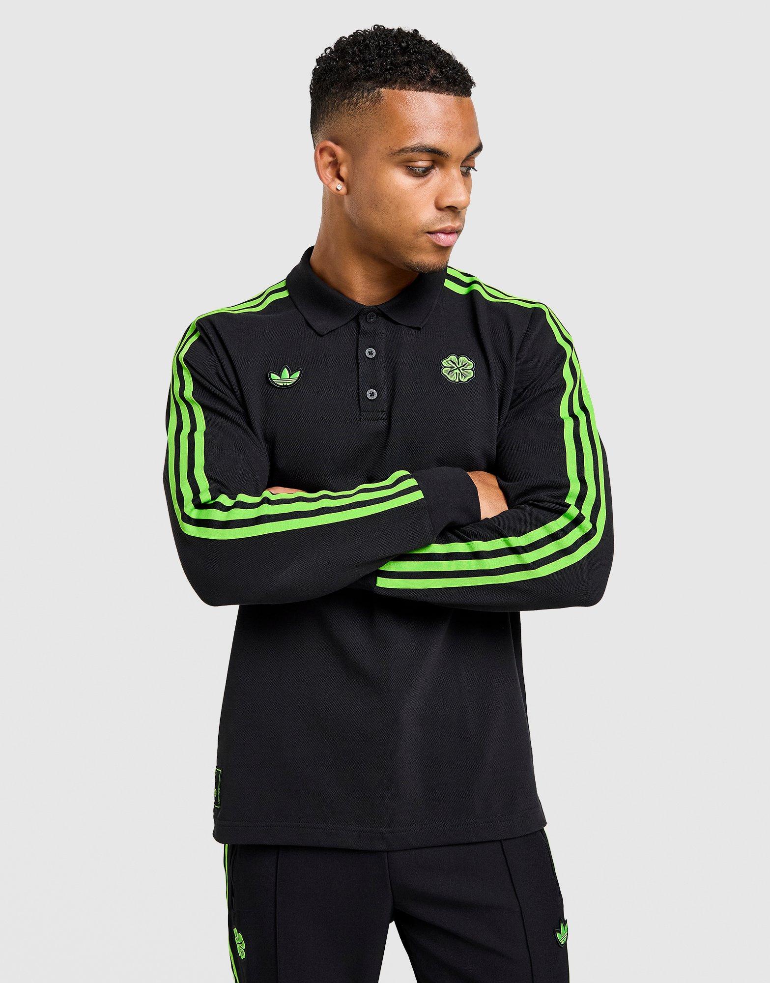 adidas Originals Celtic Icons Long Sleeve Polo Shirt