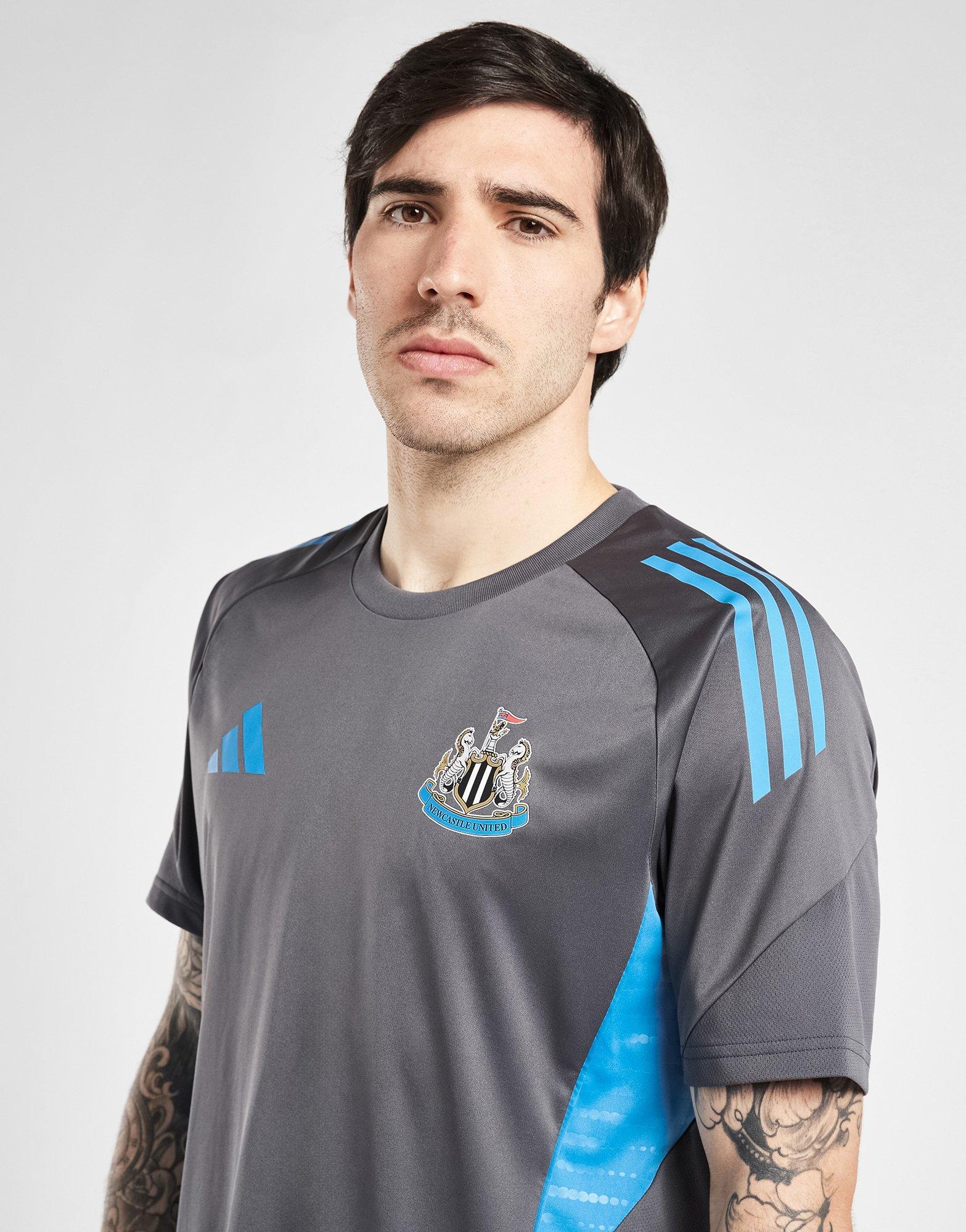 Grey adidas Newcastle United FC Training Shirt - JD Sports