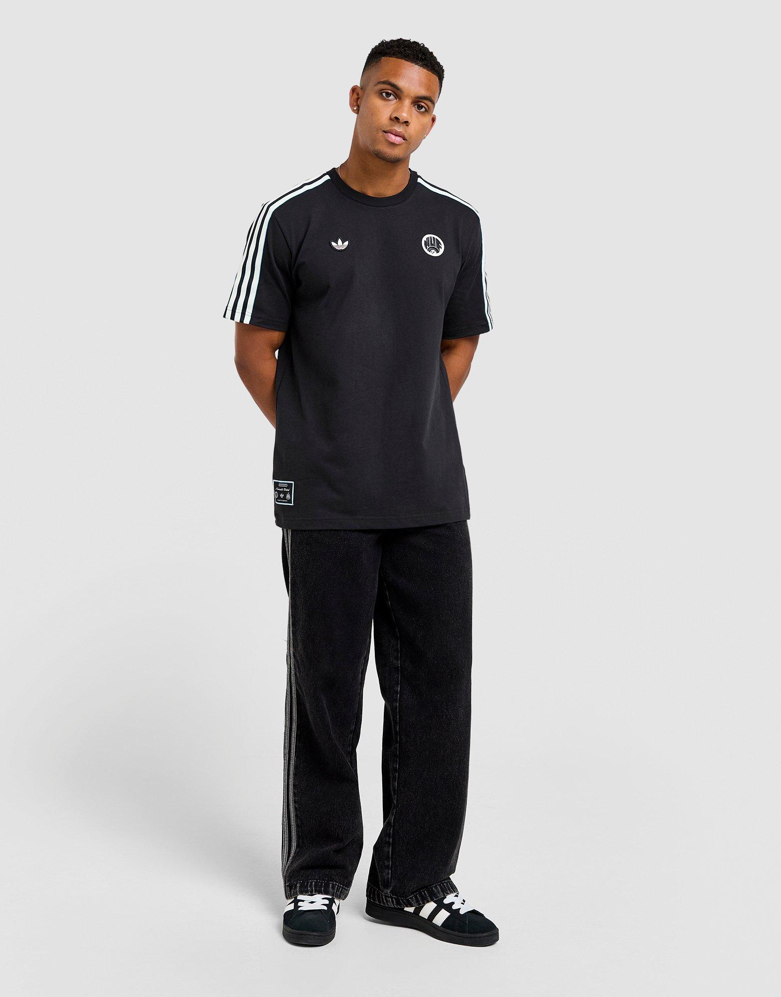 Black adidas Originals Newcastle United FC Icons T-Shirt