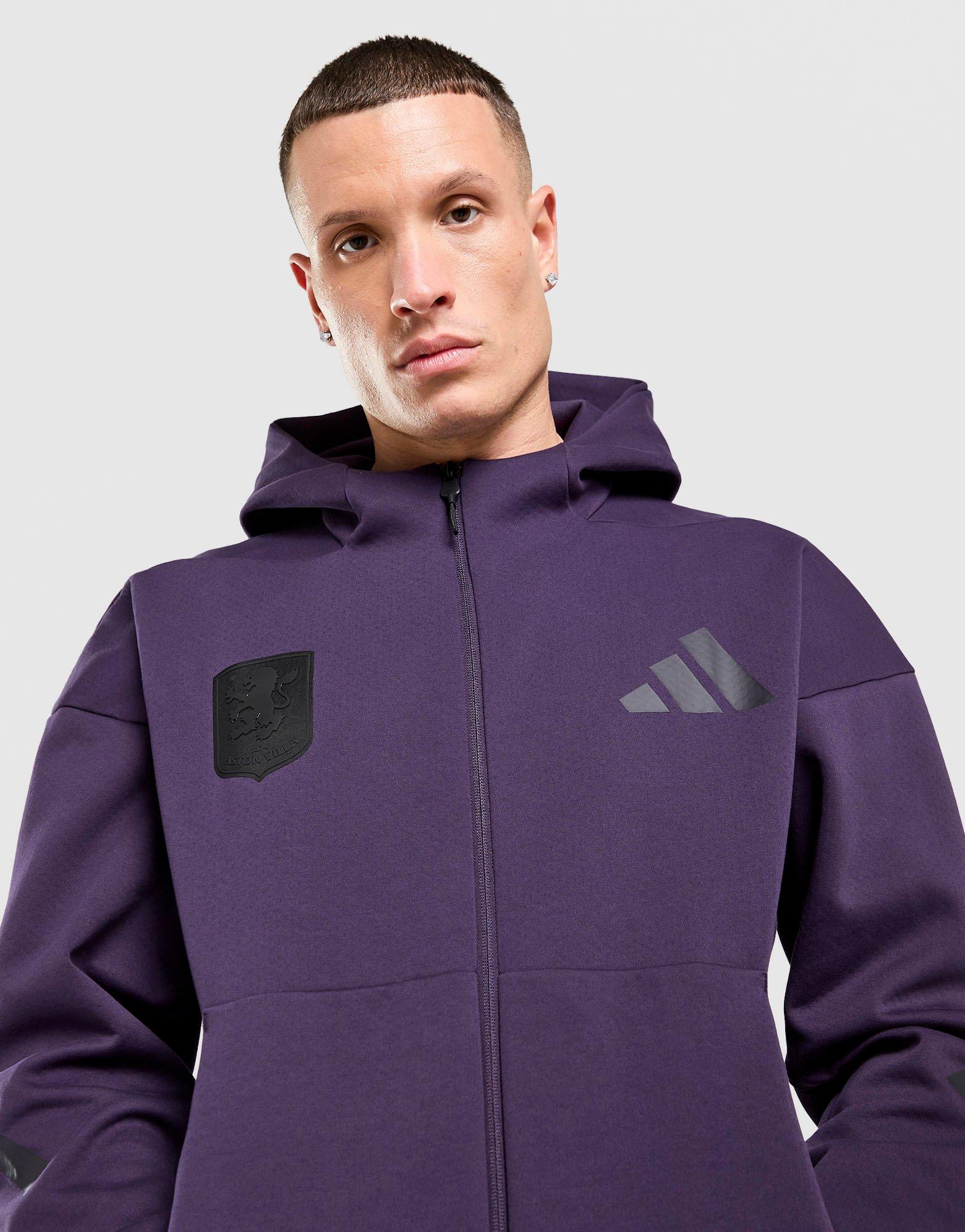 adidas Aston Villa FC Z.N.E. Full Zip Hoodie