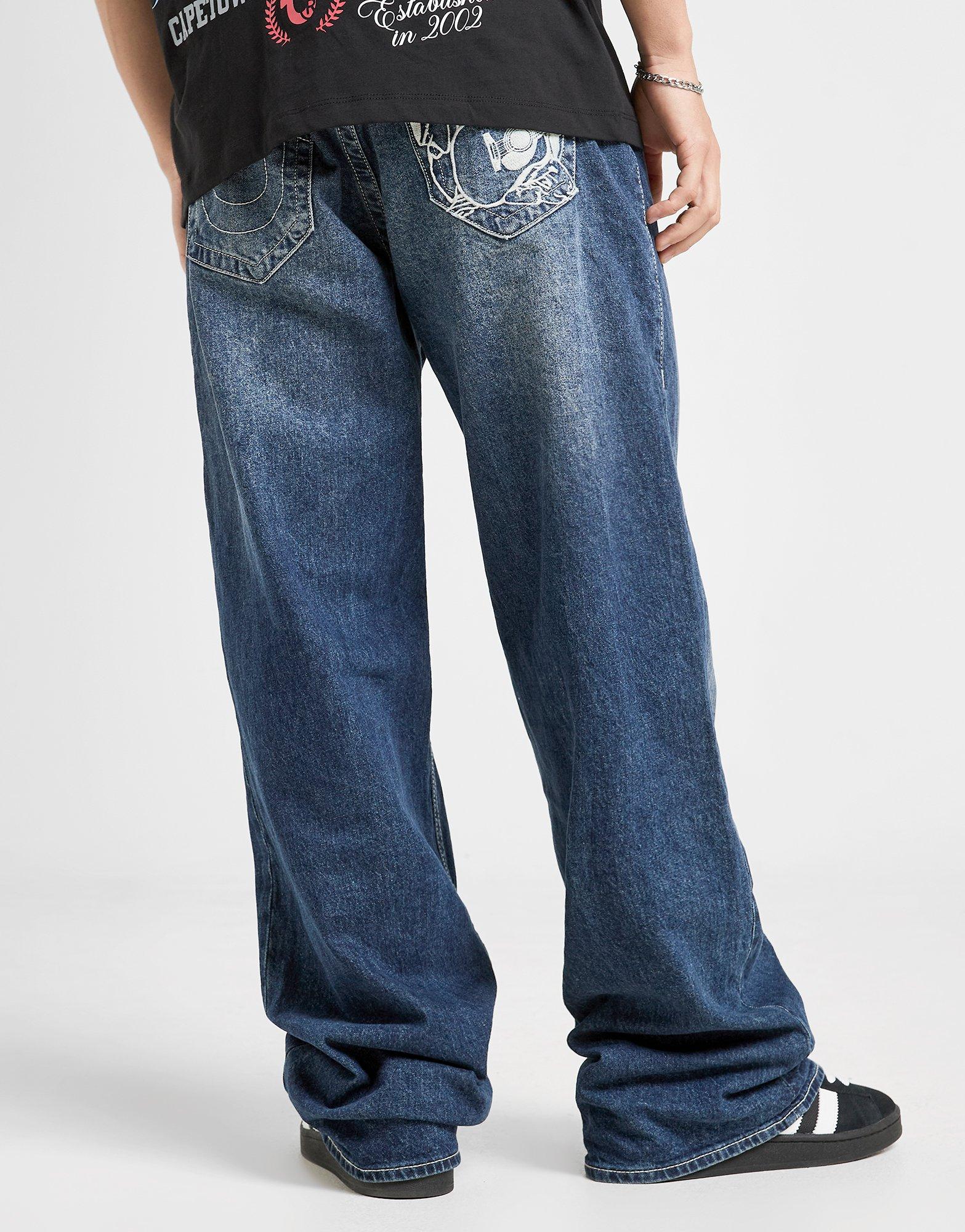 True Religion Vinny Embroidered Buddha Jeans