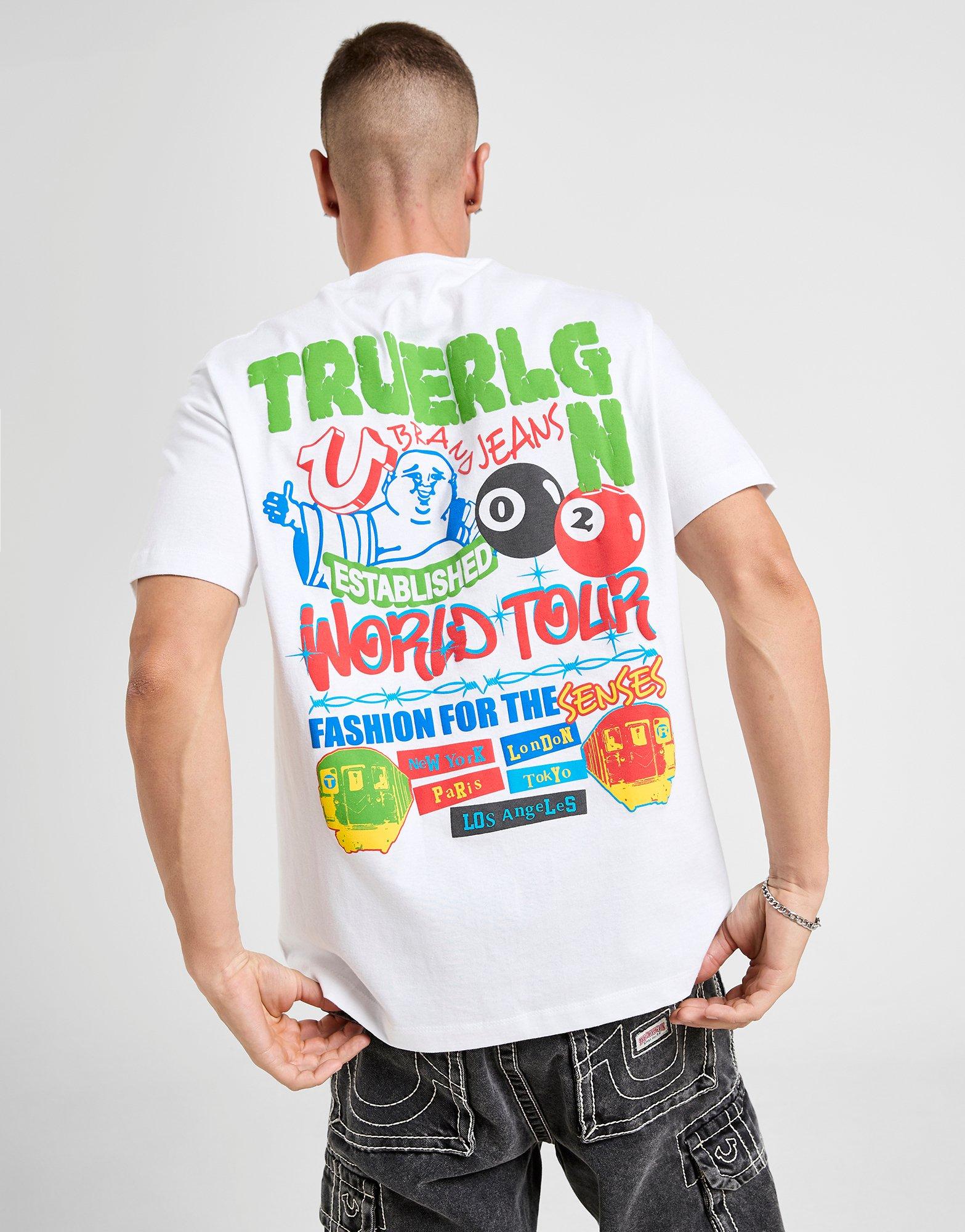 【TRUE RELIGION】★Tシャツ★ WORLD TOUR SLEEVELESS TEE WORLD TOUR SLEEVELESS CUT OFF TEE - Black | True Religion