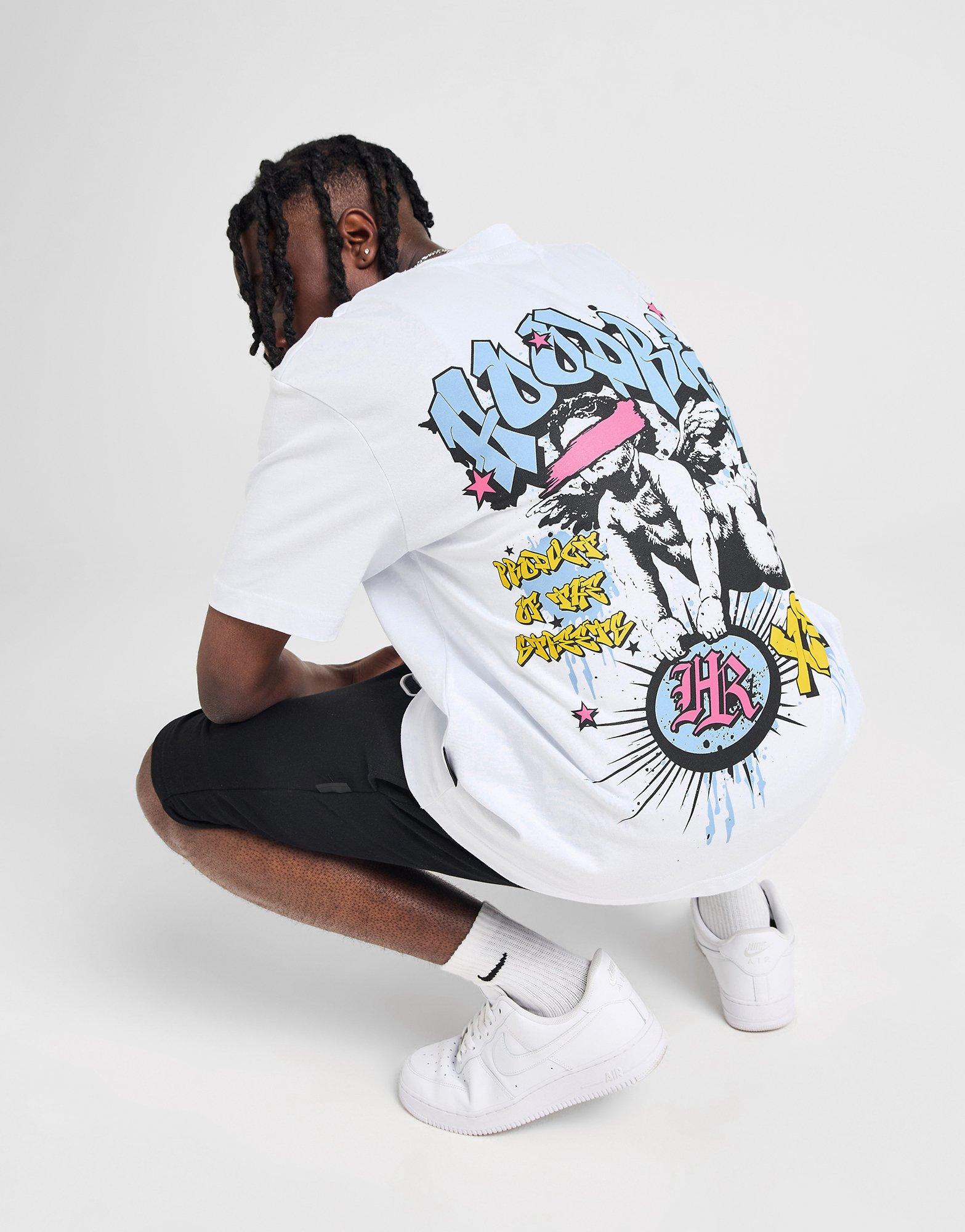 Hoodrich Maglia Oversize Graffiti