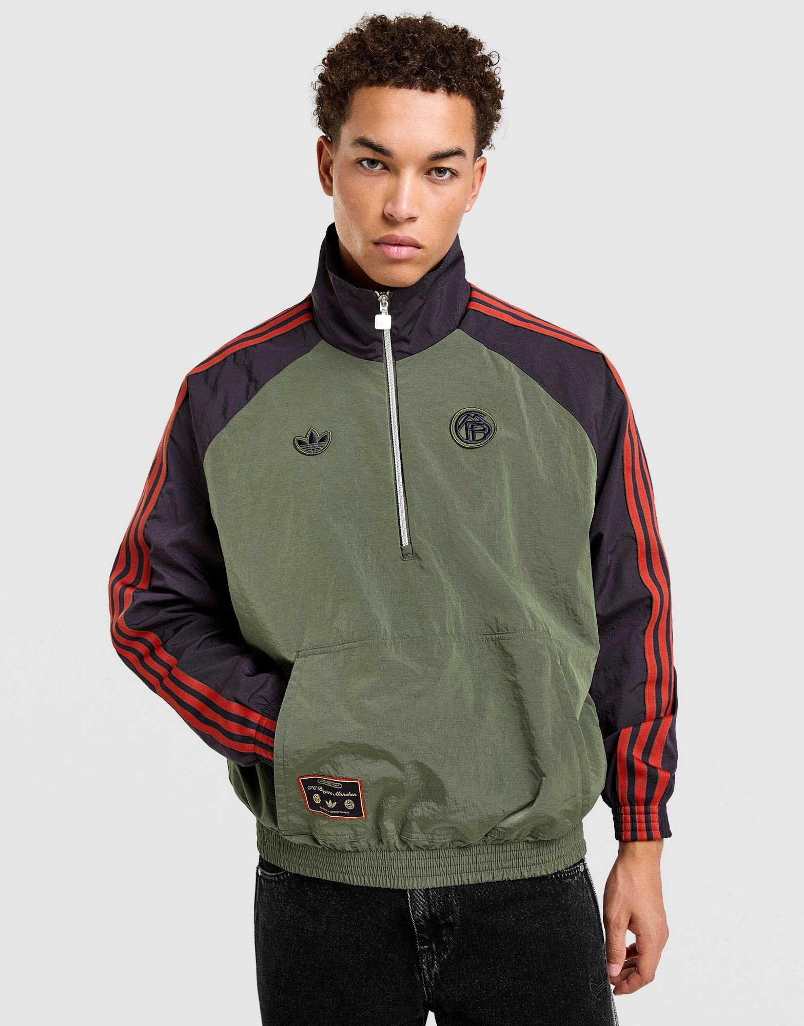 adidas Originals FC Bayern Munich Icons Jacket Grün - JD Sports
