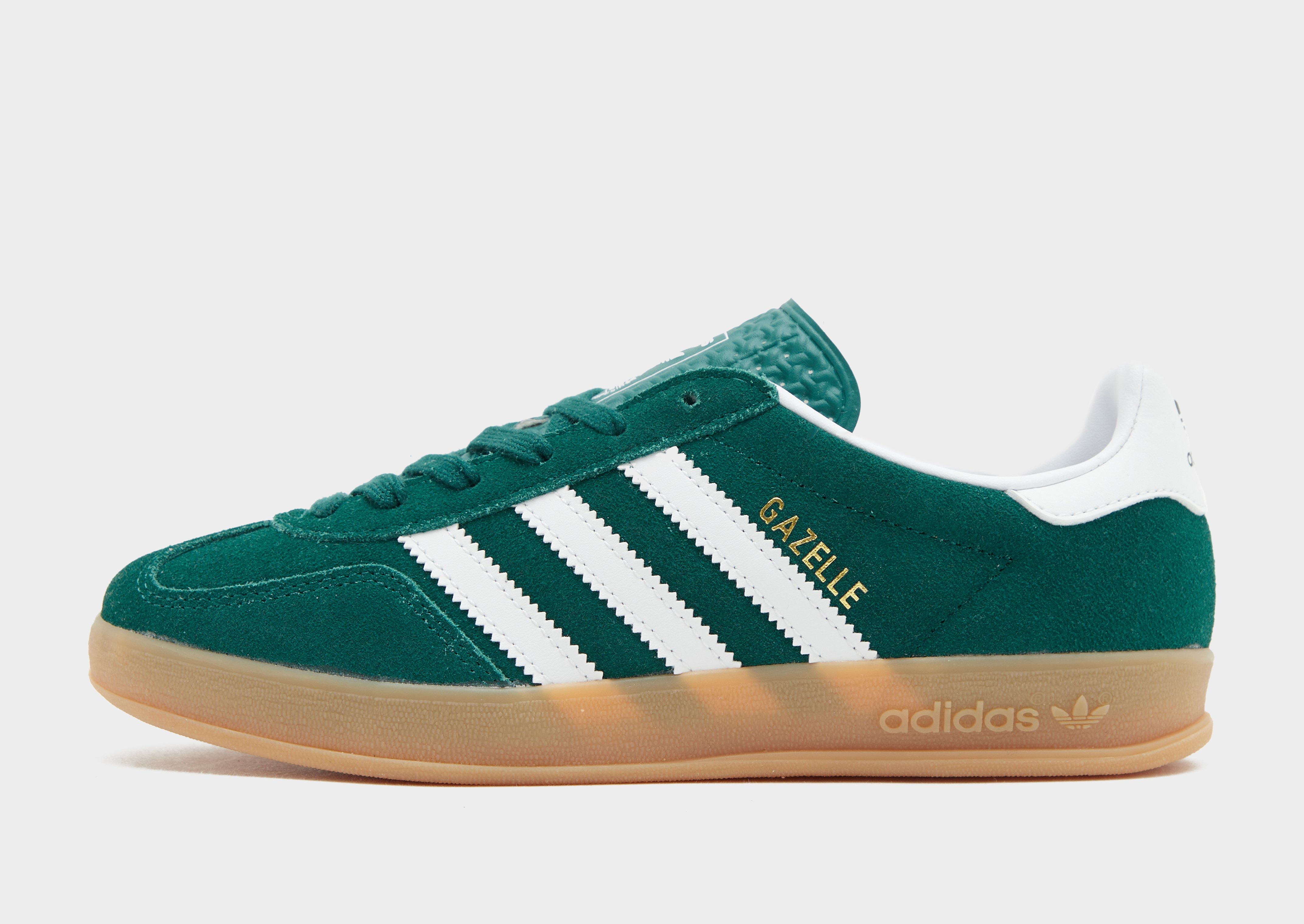 【ADIDAS】GAZELLE INDOOR / Collegiate Green New Adidas Gazelle Indoor Shoes - Collegiate Green (JI2062