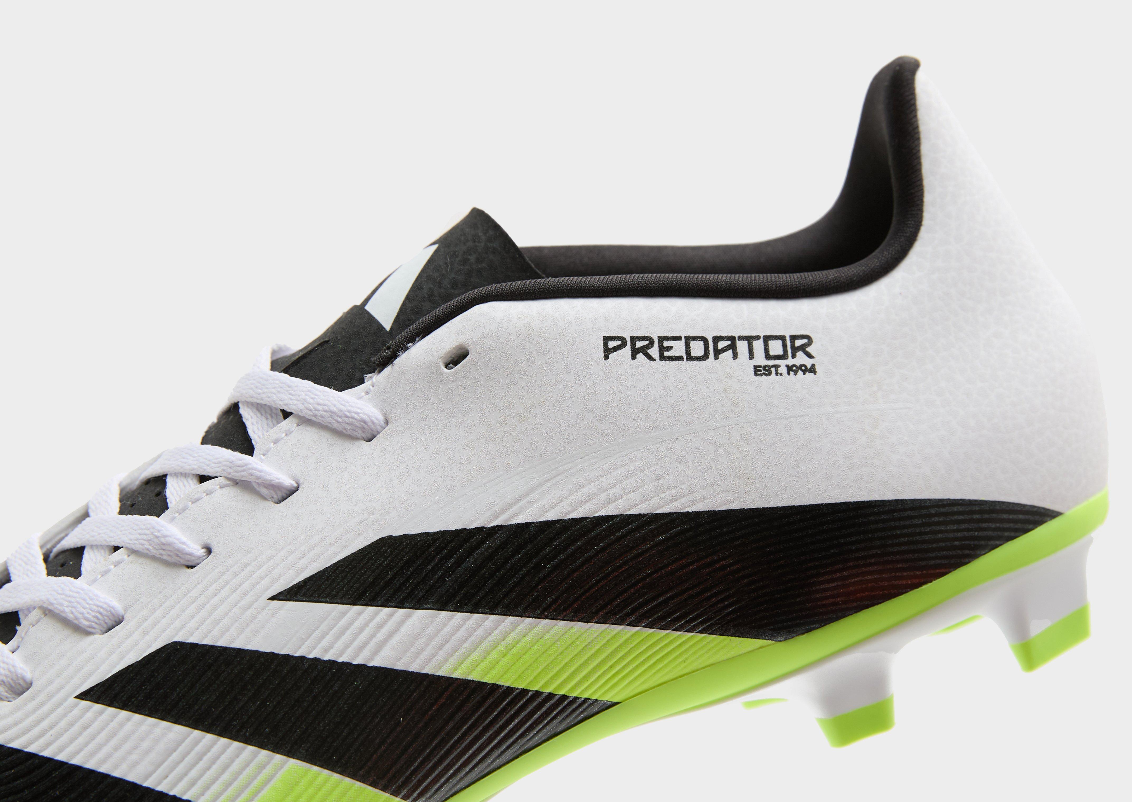 White adidas Predator Club FG - JD Sports Global
