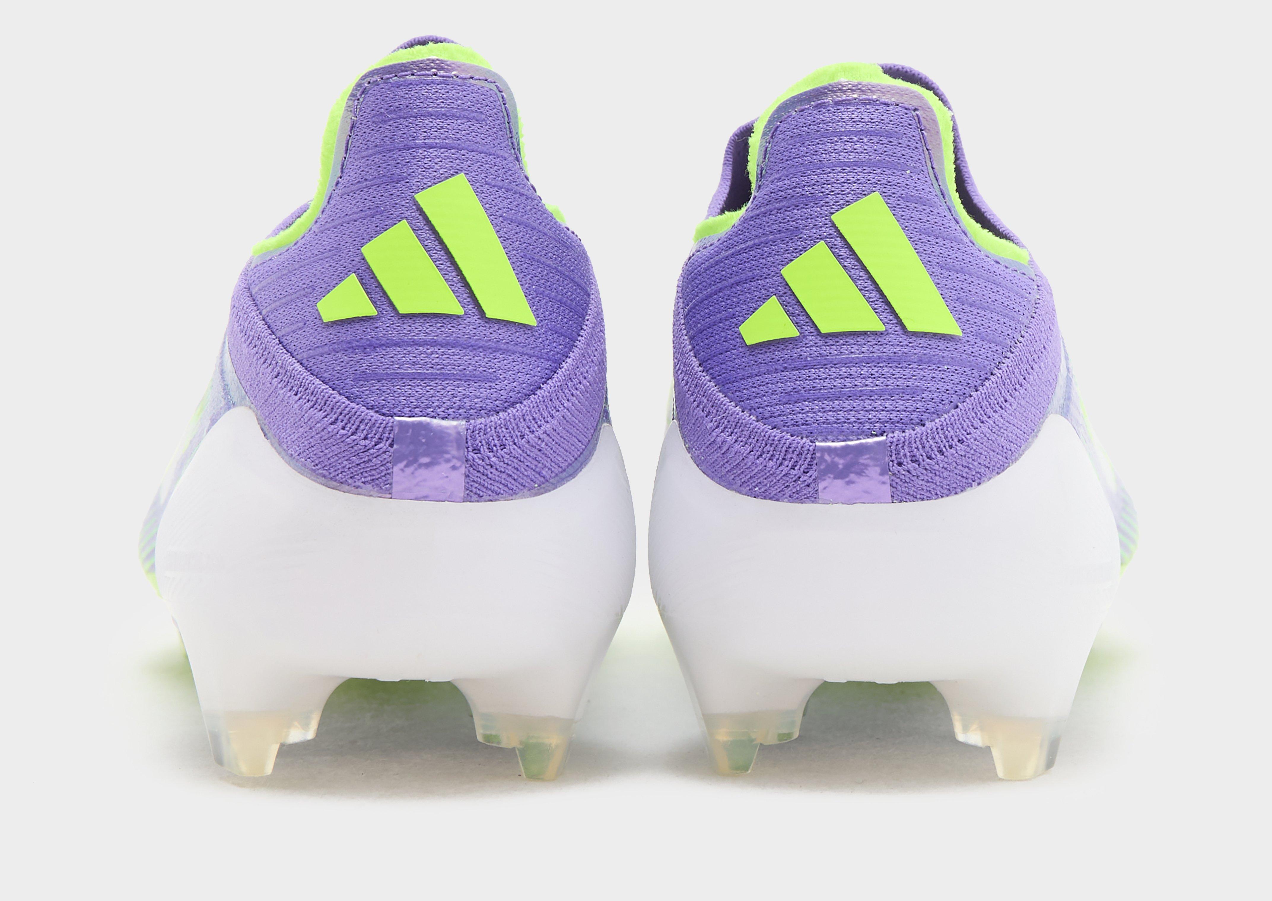 Purple adidas F50 Elite Laceless FG JD Sports Global