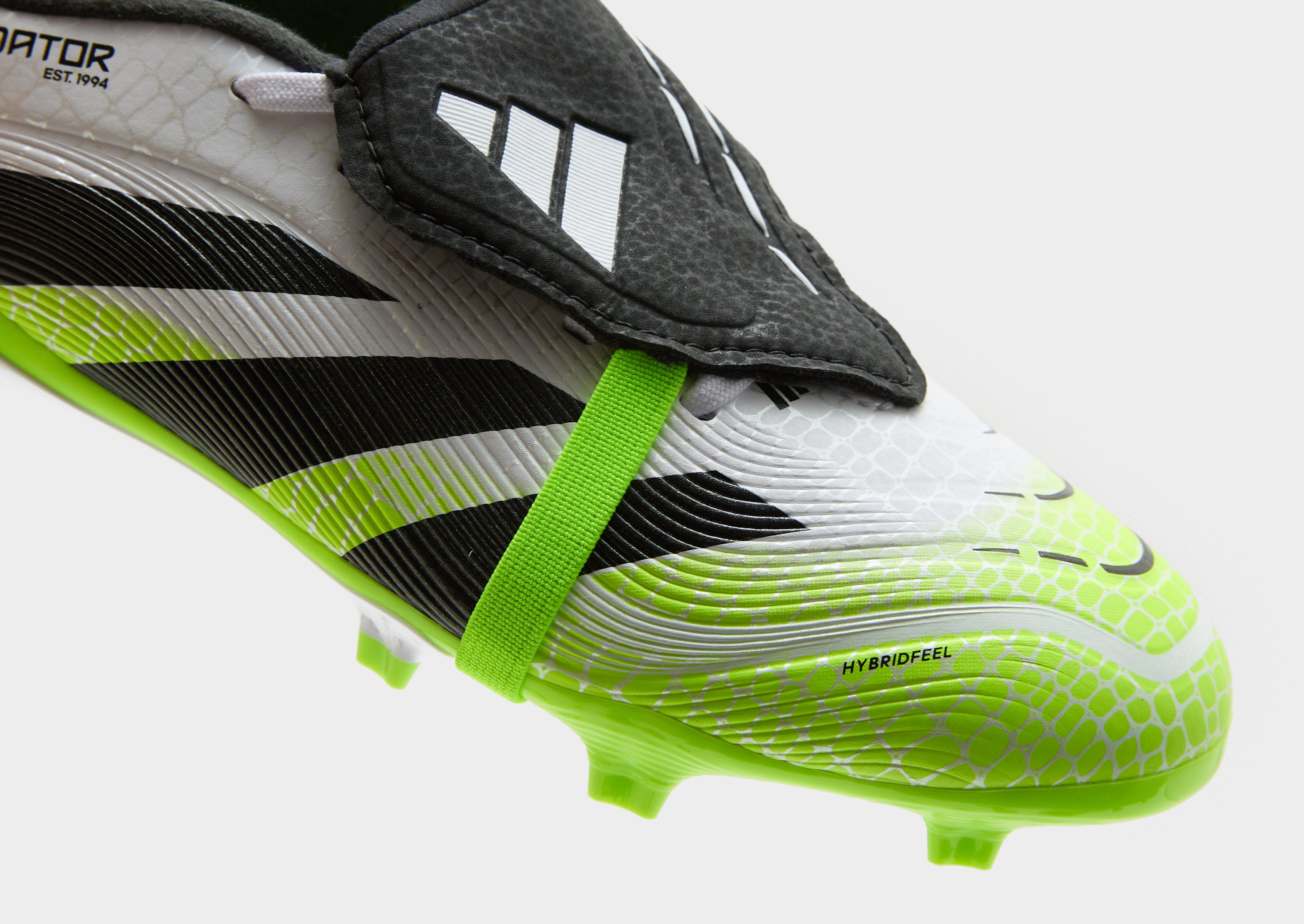 White adidas Predator League Fold-Over Tongue FG Junior JD Sports UK