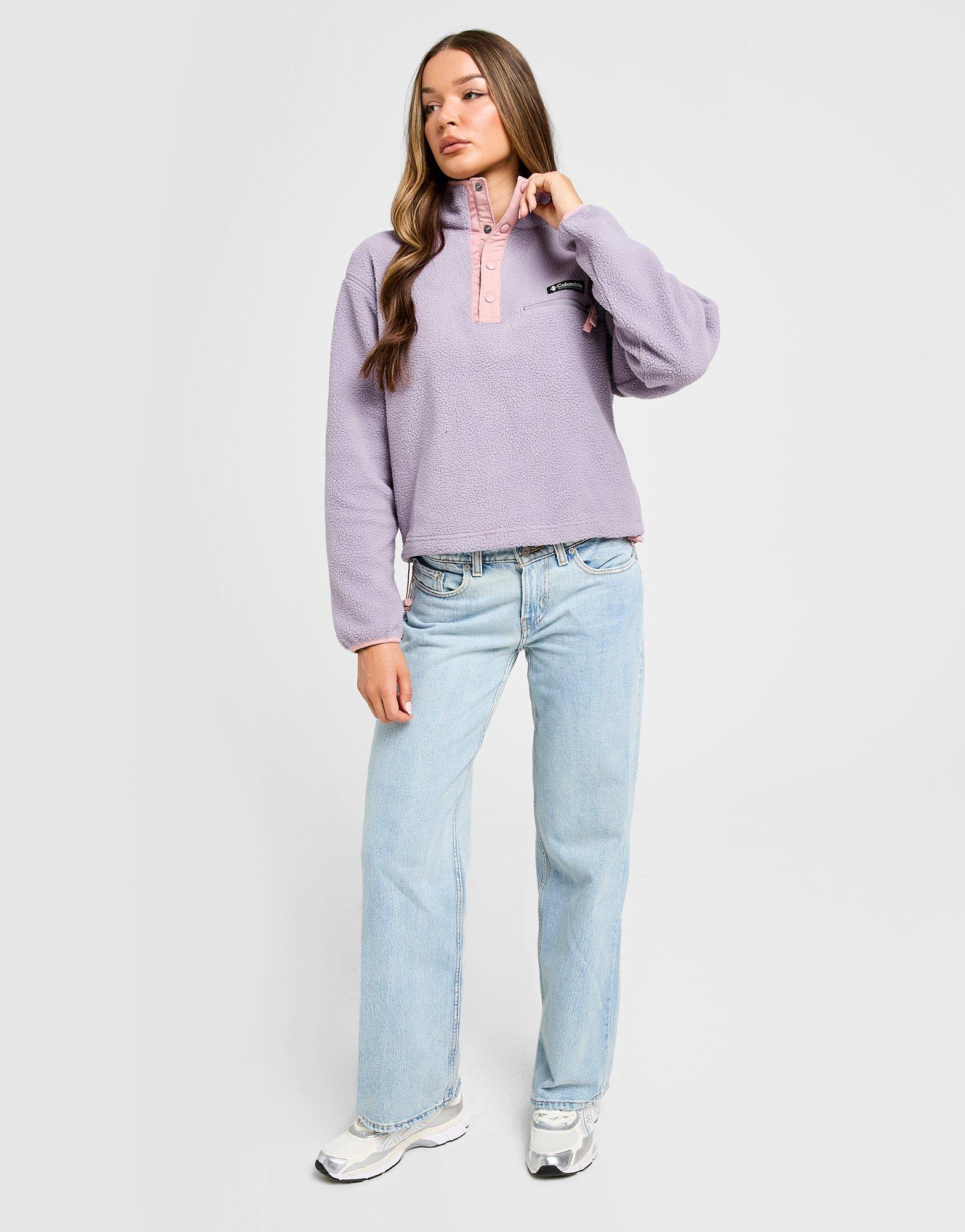 Columbia Helvetia Crop Fleece Top
