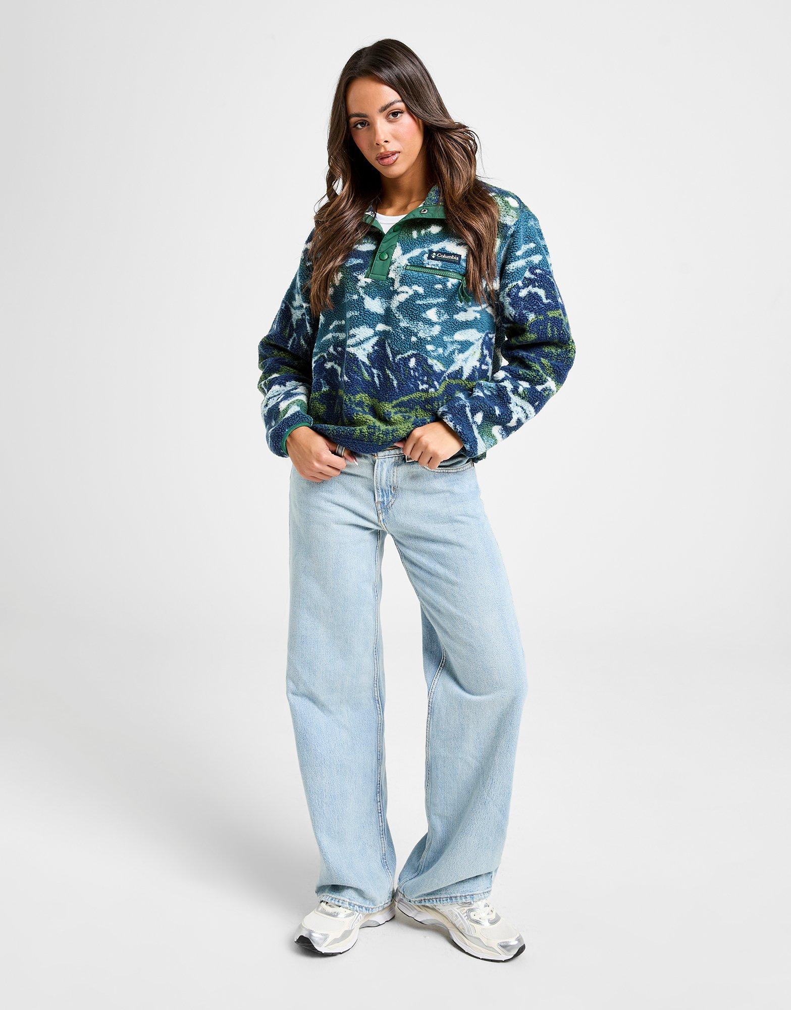 Columbia Helvetia Crop Print Fleece