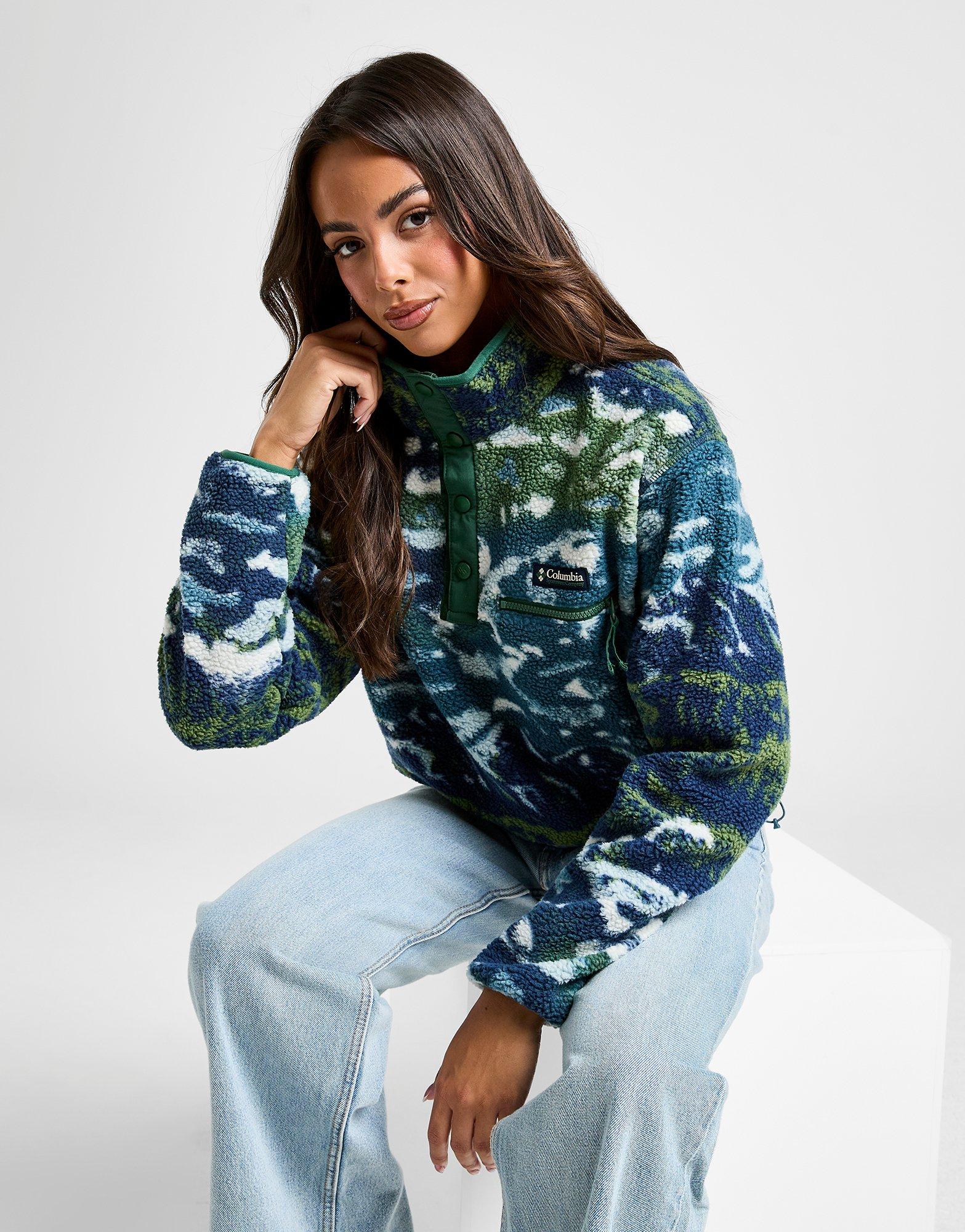 Columbia Helvetia Crop Print Fleece