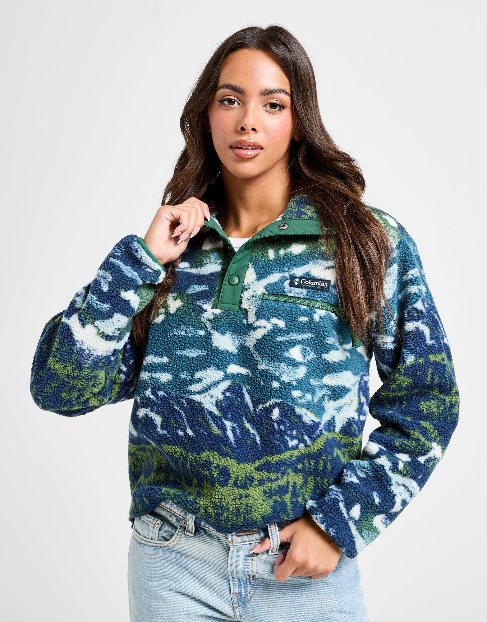Columbia Helvetia Crop Print Fleece