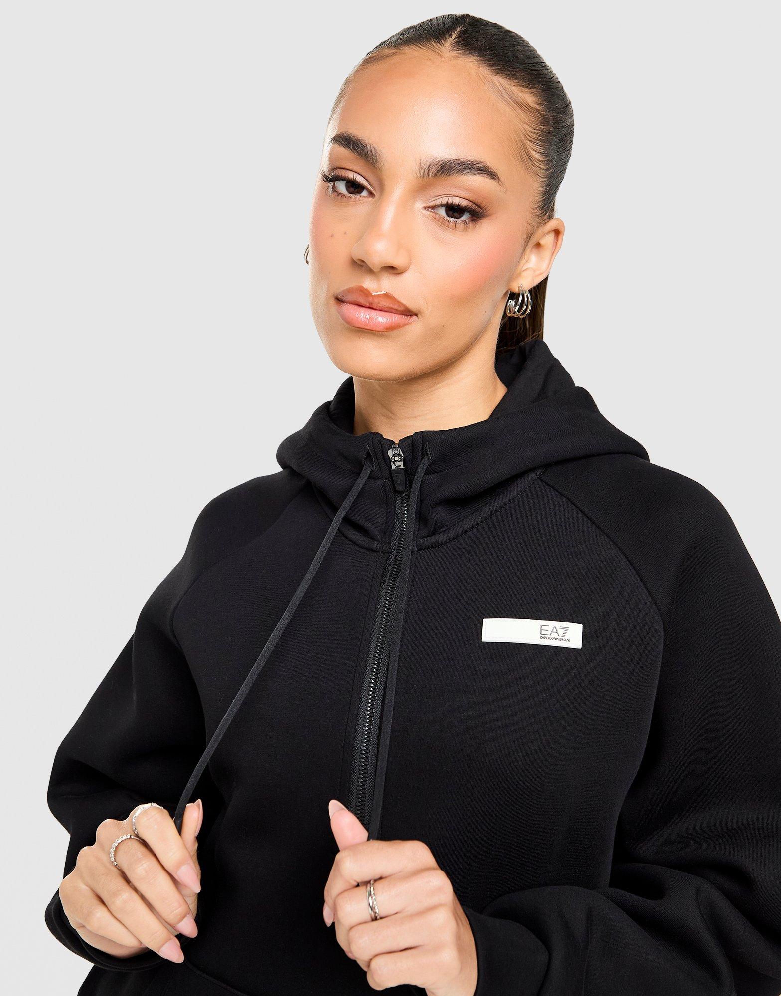 EA7 Emporio Armani Ventus Tape 1/4 Zip Hoodie