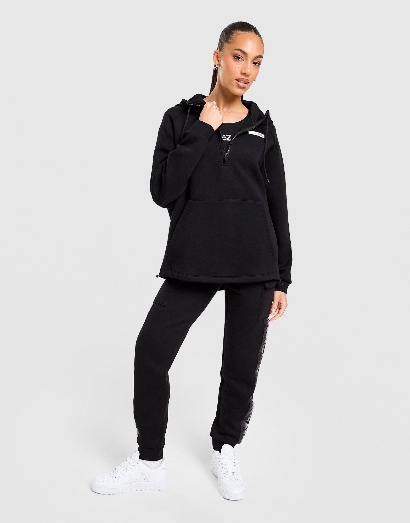 EA7 Emporio Armani Ventus Tape 1/4 Zip Hoodie