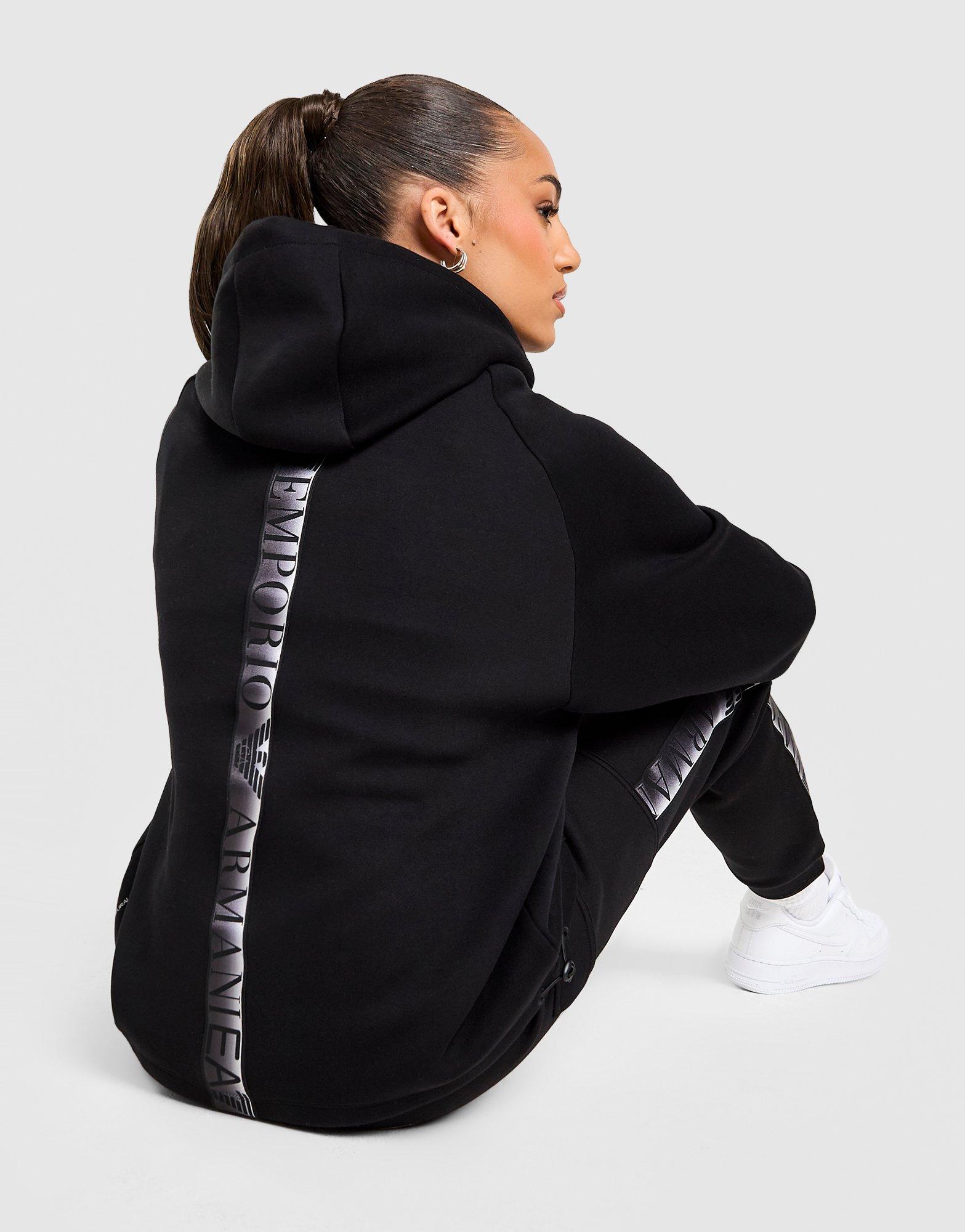 EA7 Emporio Armani Ventus Tape 1/4 Zip Hoodie