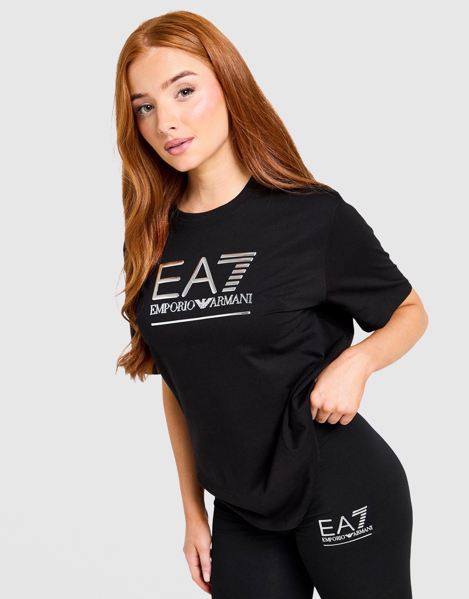 EA7 Emporio Armani Visibility Logo Boyfriend T-Shirt