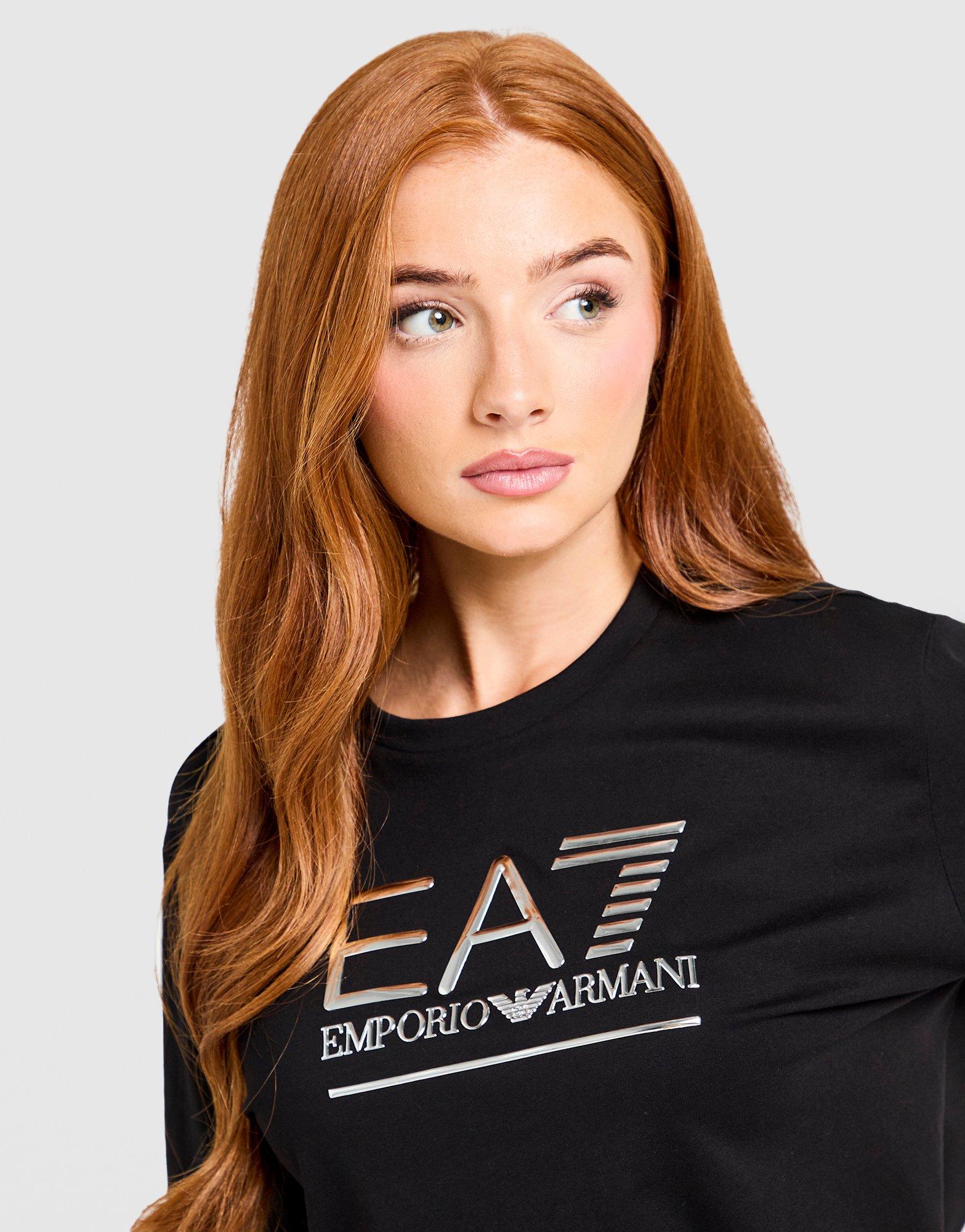 EA7 Emporio Armani Visibility Logo Boyfriend T-Shirt