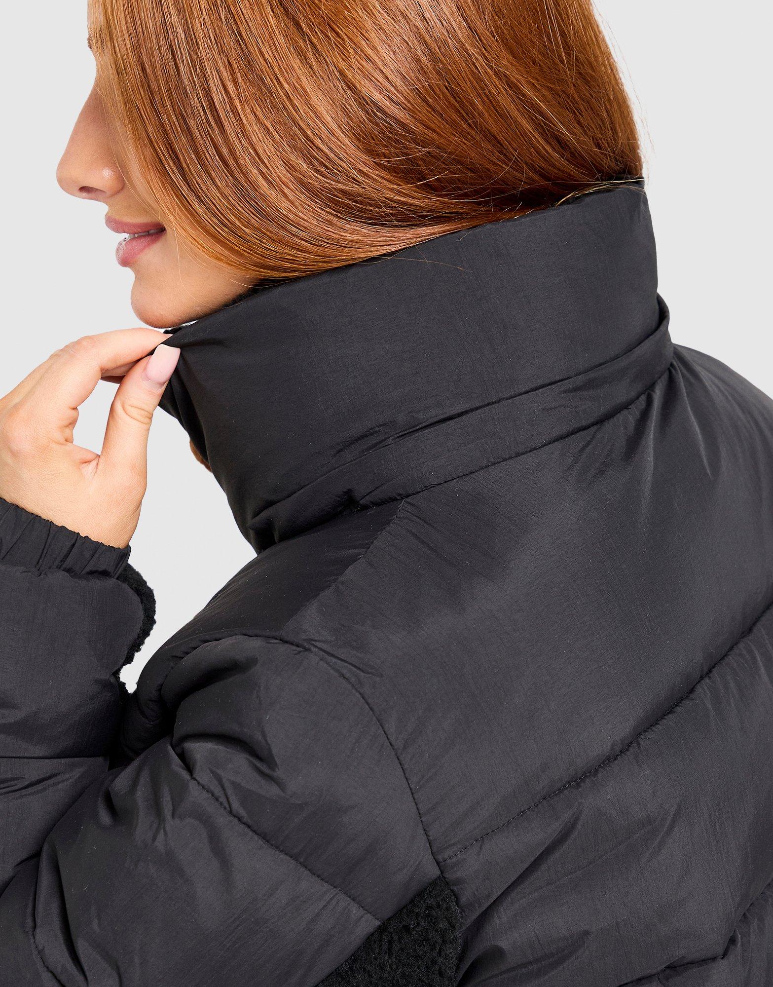 EA7 Emporio Armani Teddy Panel Padded Jacket