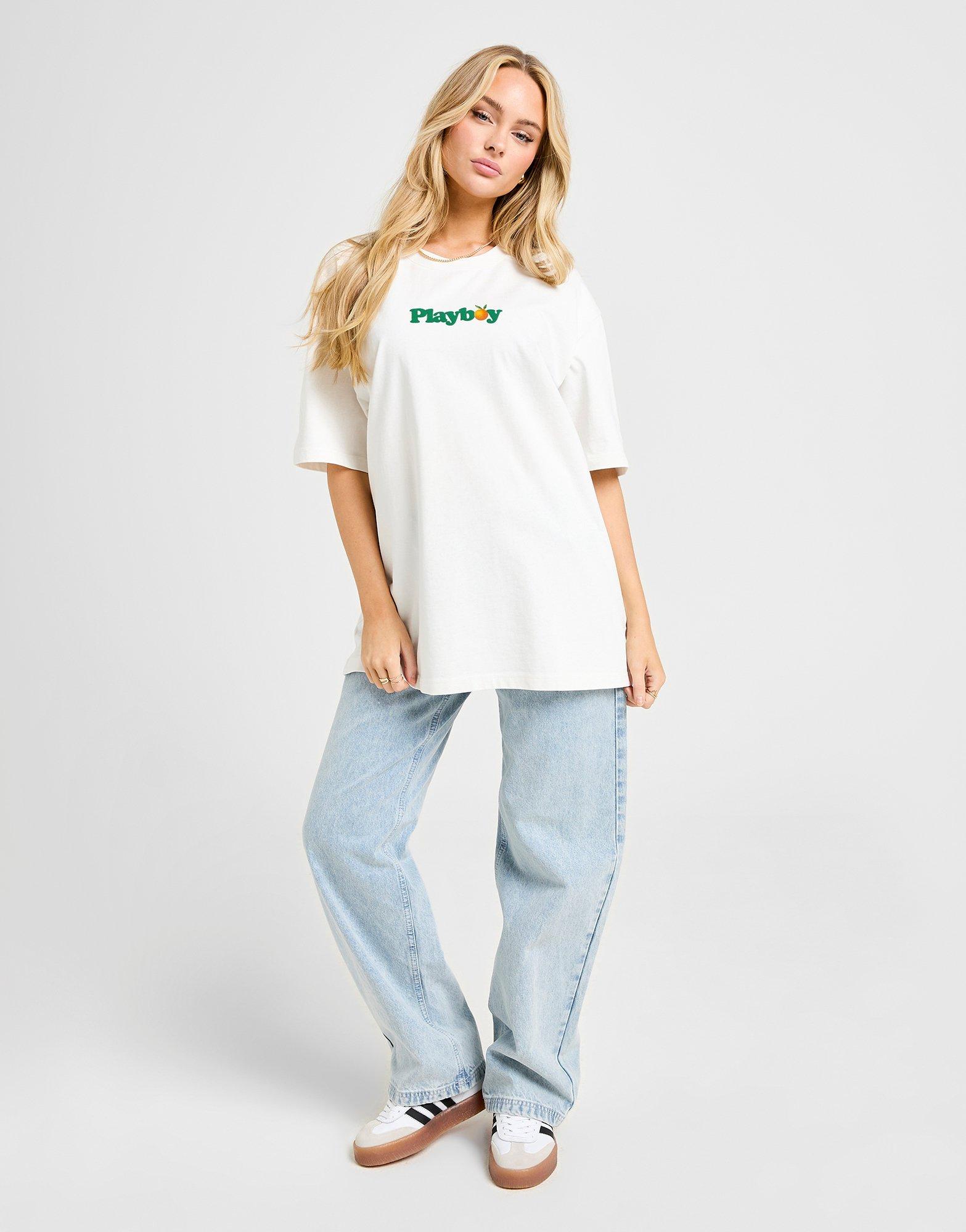 Playboy Orange Boyfriend T-Shirt