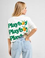 Playboy T-shirt boyfriend Orange