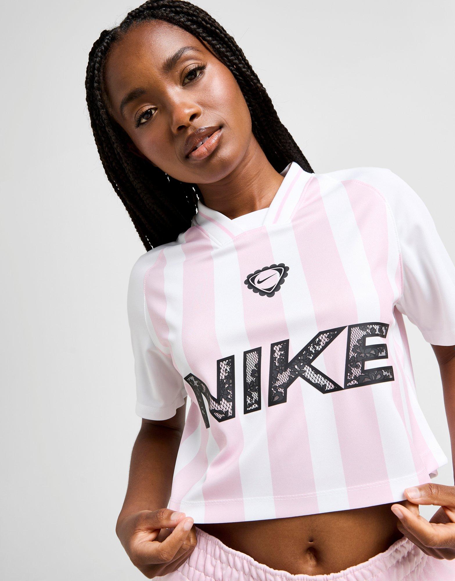 Nike Maillot de foot court à rayures