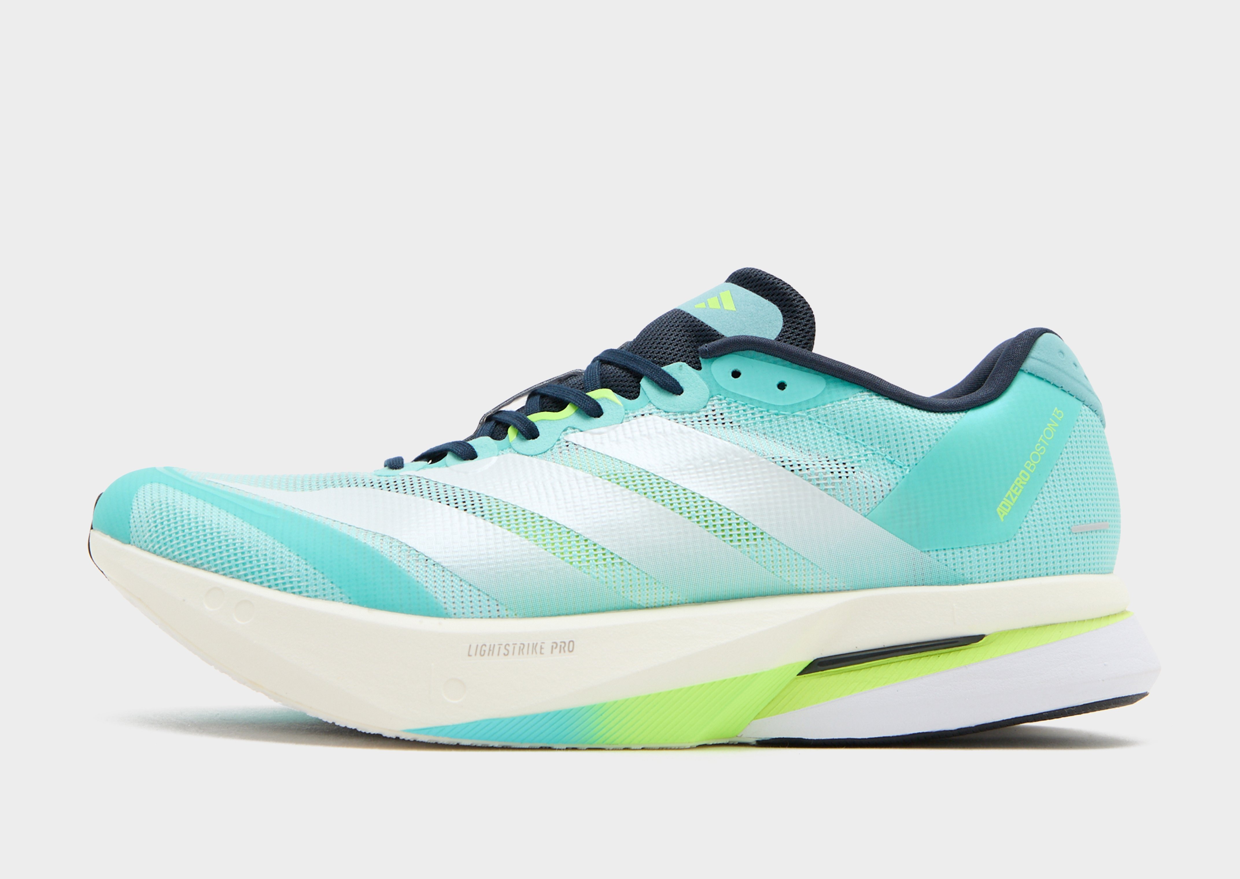 Blue adidas Adizero Boston 13 - JD Sports Global