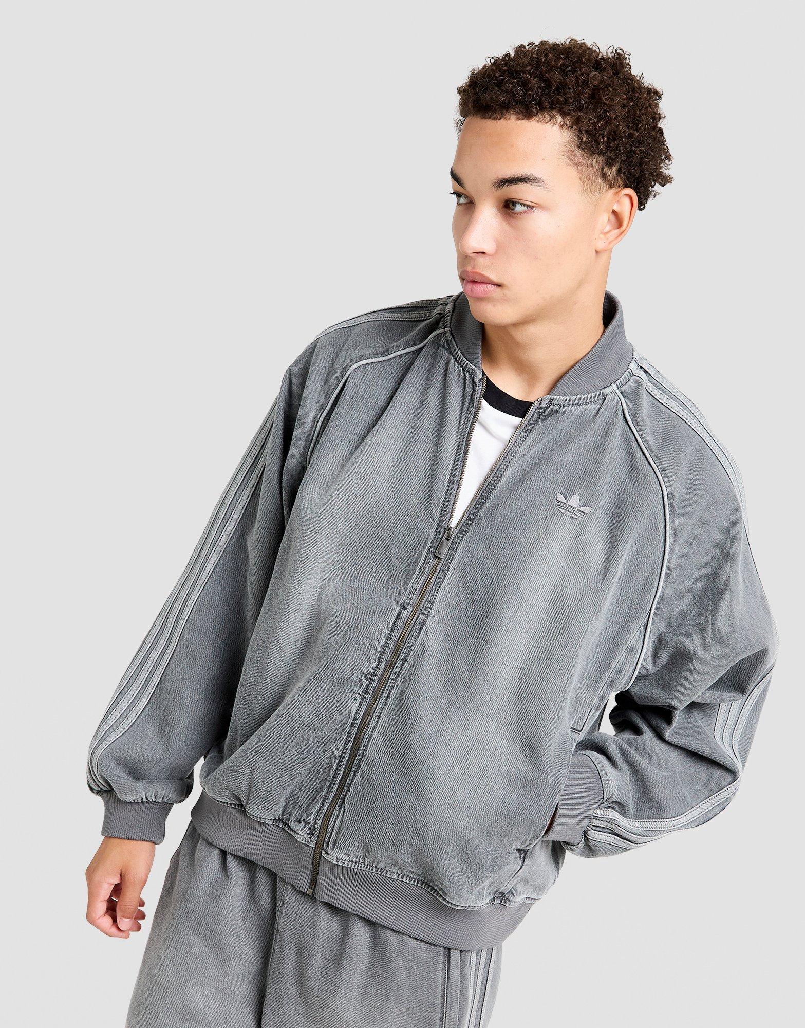adidas originals TRACK DENIM SWEAT スウェット adidas Adicolor Denim Track Top - Blue | Free Shipping with