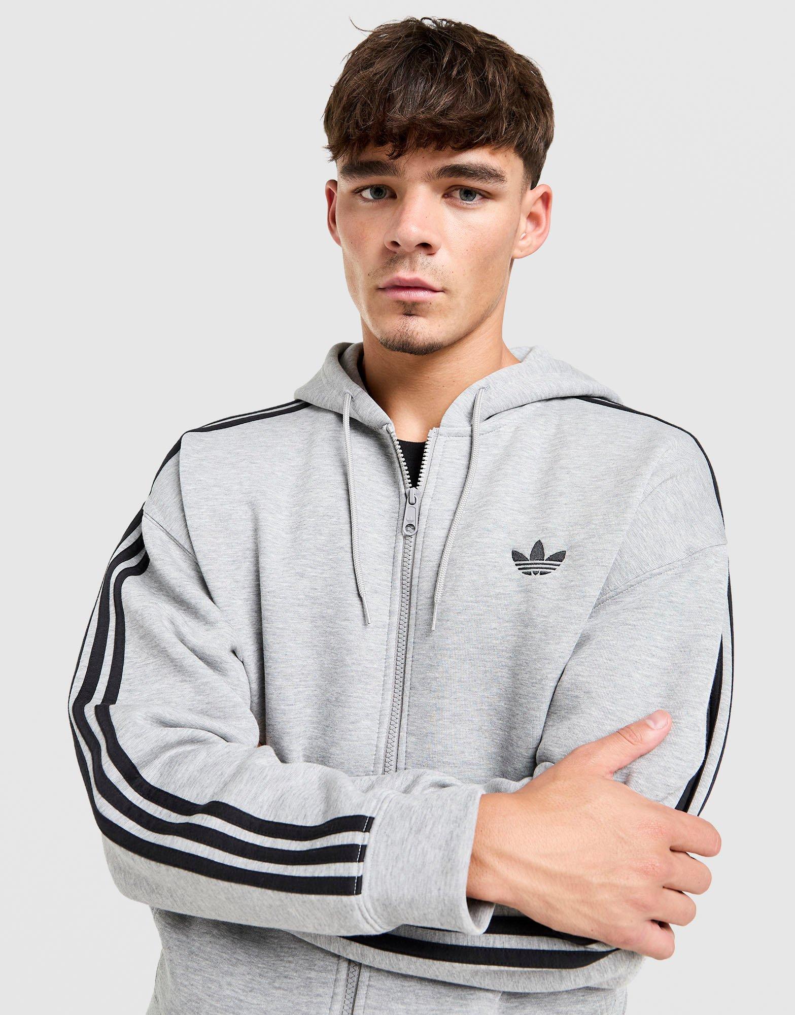 adidas Originals Sweat à capuche oversize Adicolor Spacer