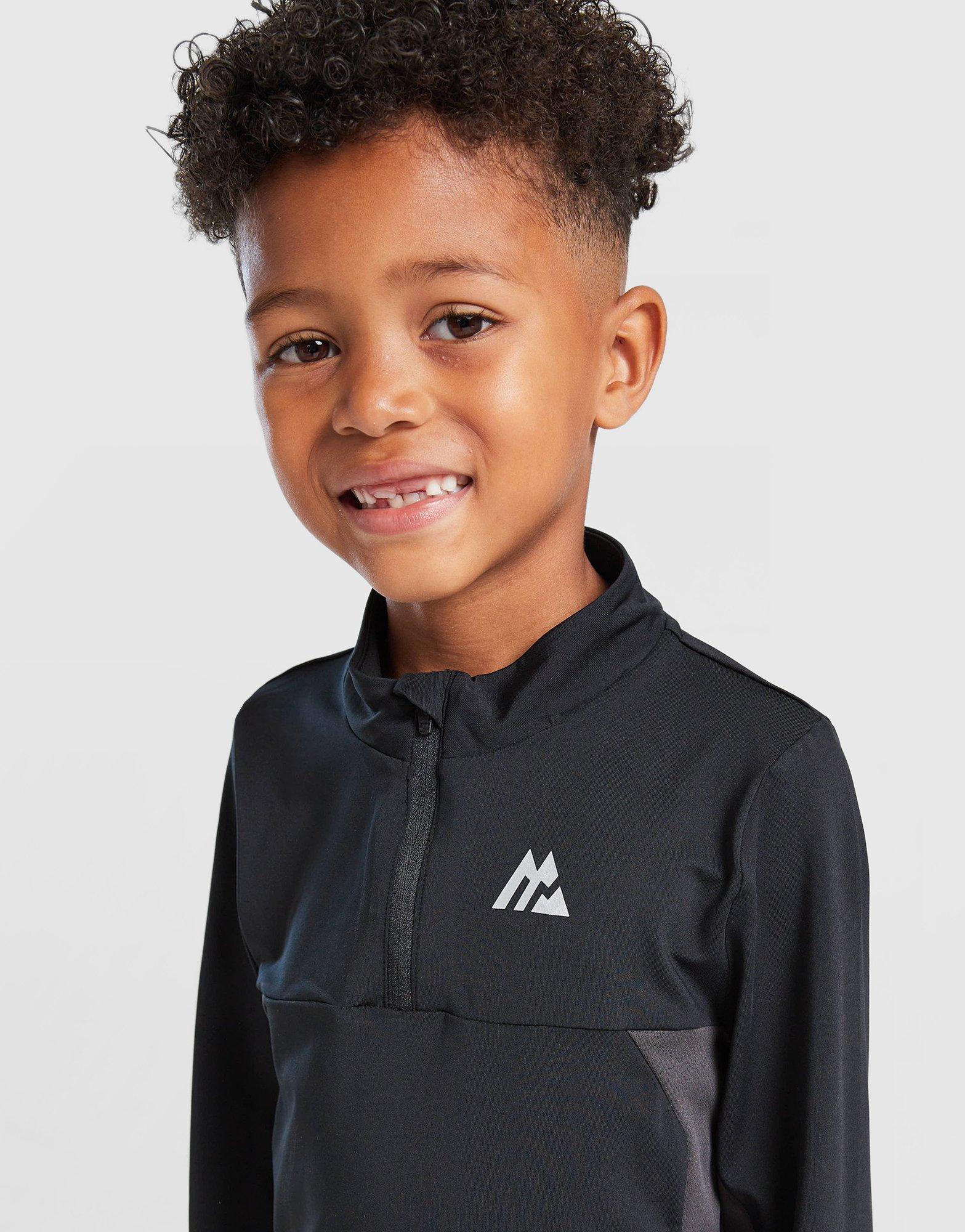 MONTIREX Ensemble Haut zippé 1/4/Pantalon de survêtement Peak 2.0 Enfant