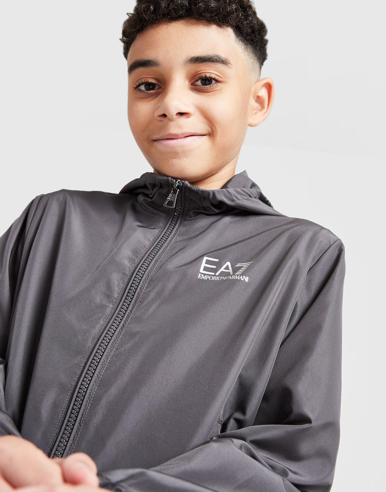 EA7 Emporio Armani Core Woven Full Zip Hoodie Junior