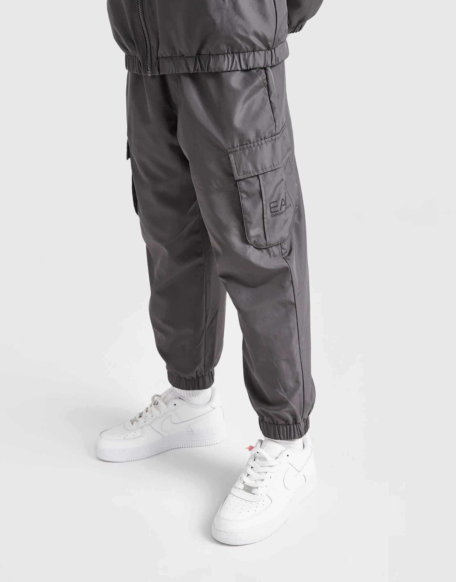 EA7 Emporio Armani Core Woven Cargo Track Pants Junior
