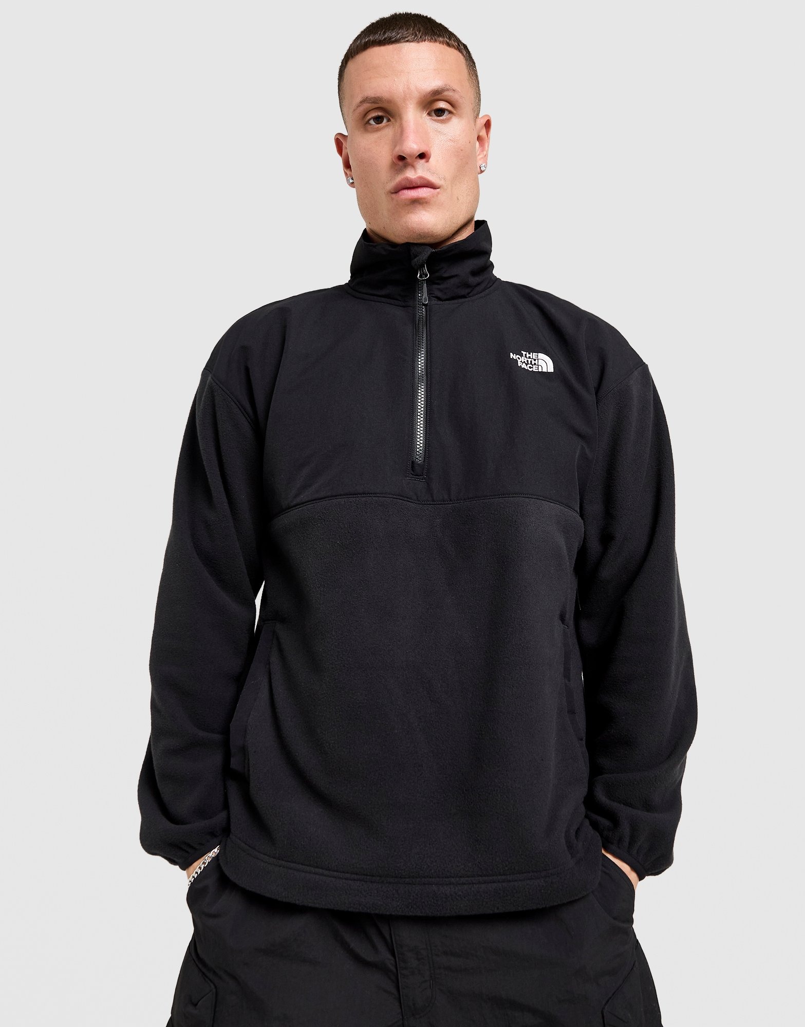 Black The North Face Samari 1/4 Zip Fleece | JD Sports UK