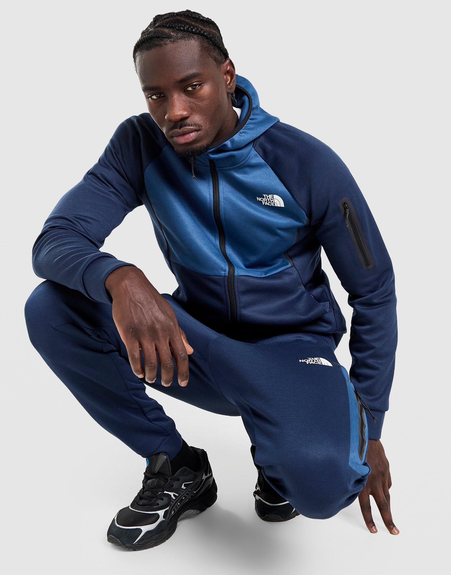 Blue The North Face Tek Full Zip Hoodie - JD Sports Global