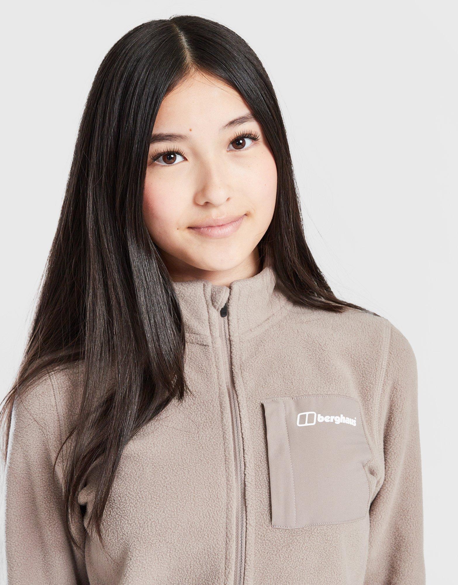 Berghaus Girls' Full Zip Fleece Top Kinder