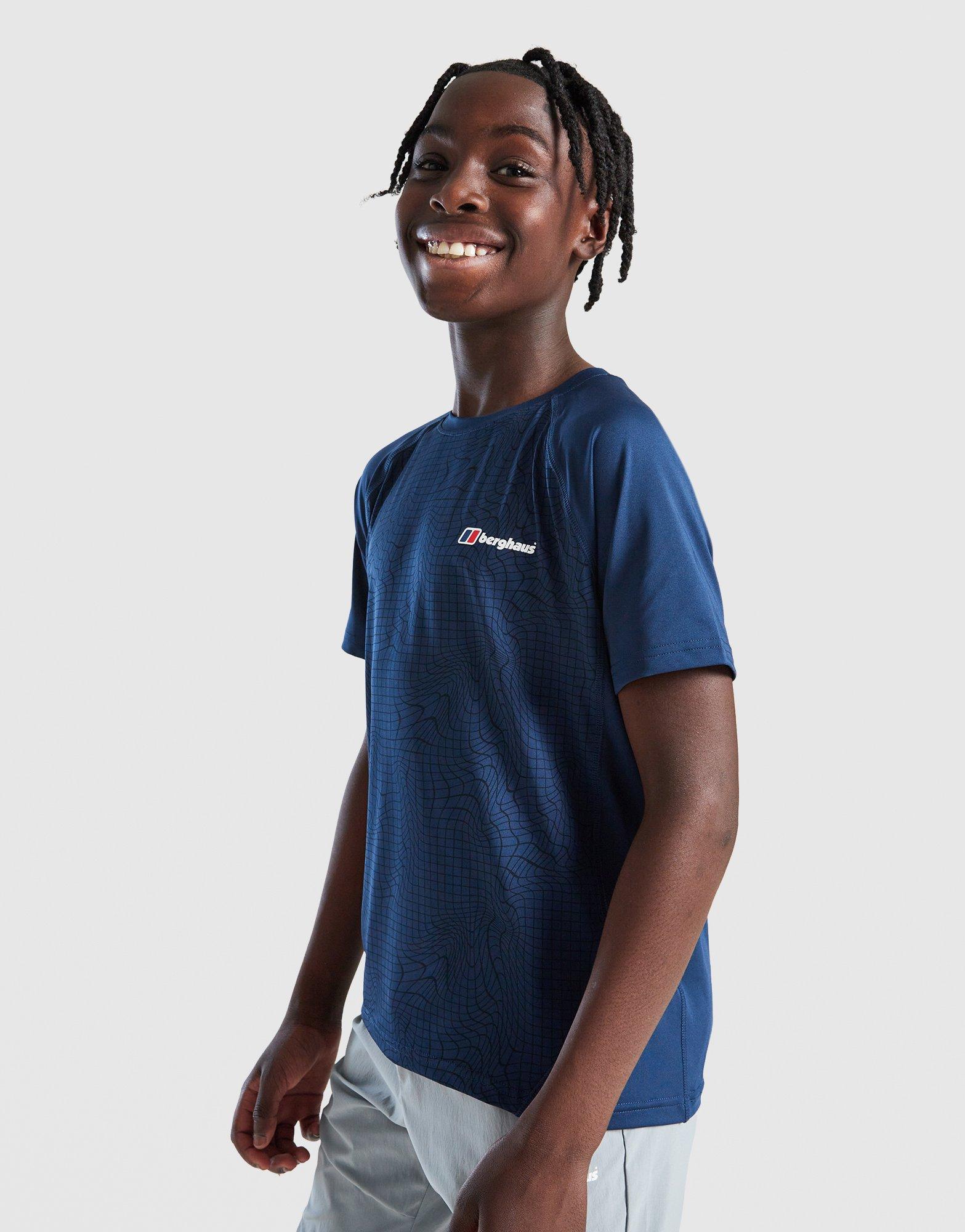 Berghaus All Over Print Grid T-shirt Junior