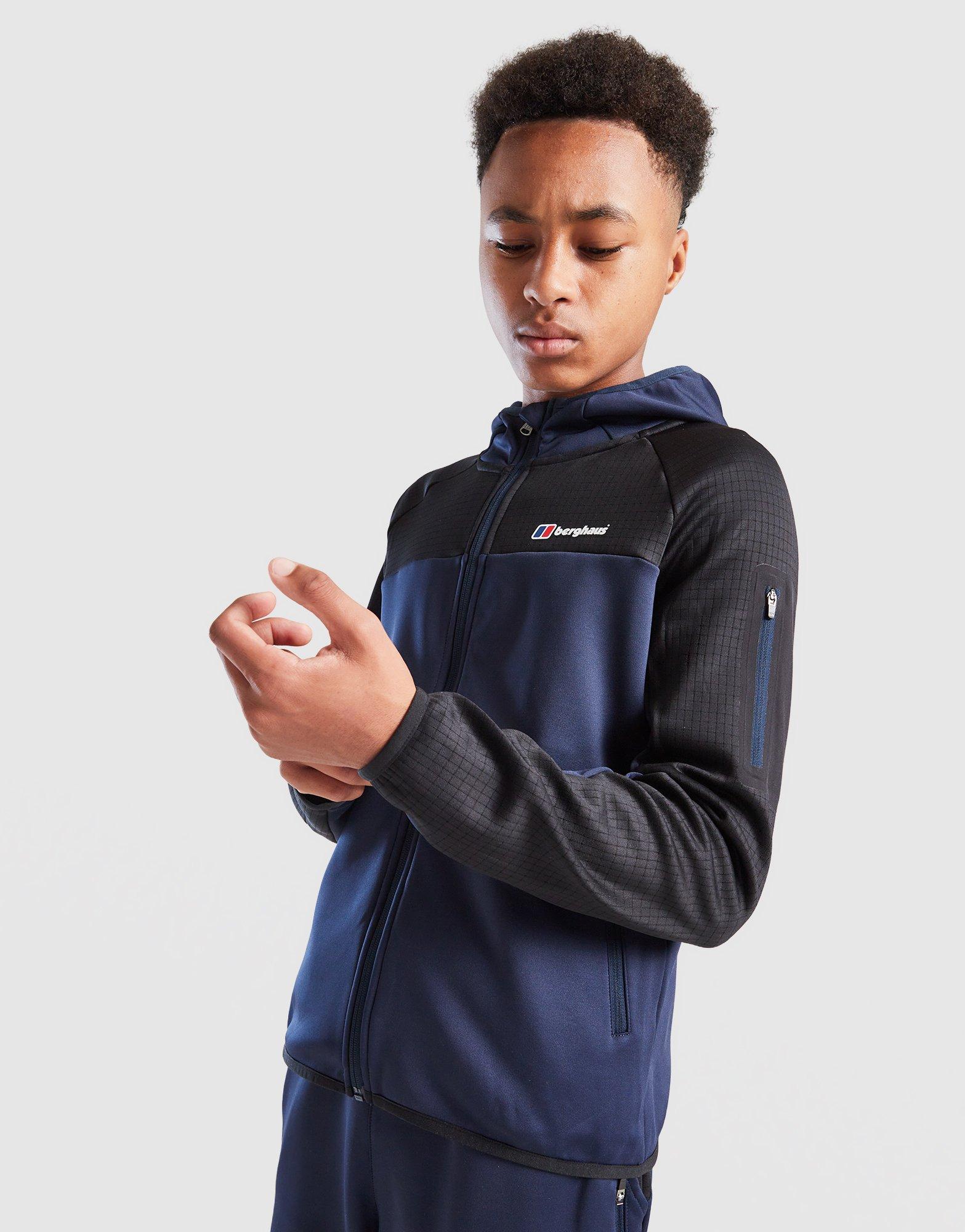 Berghaus Grid Full Zip Hoodie Junior