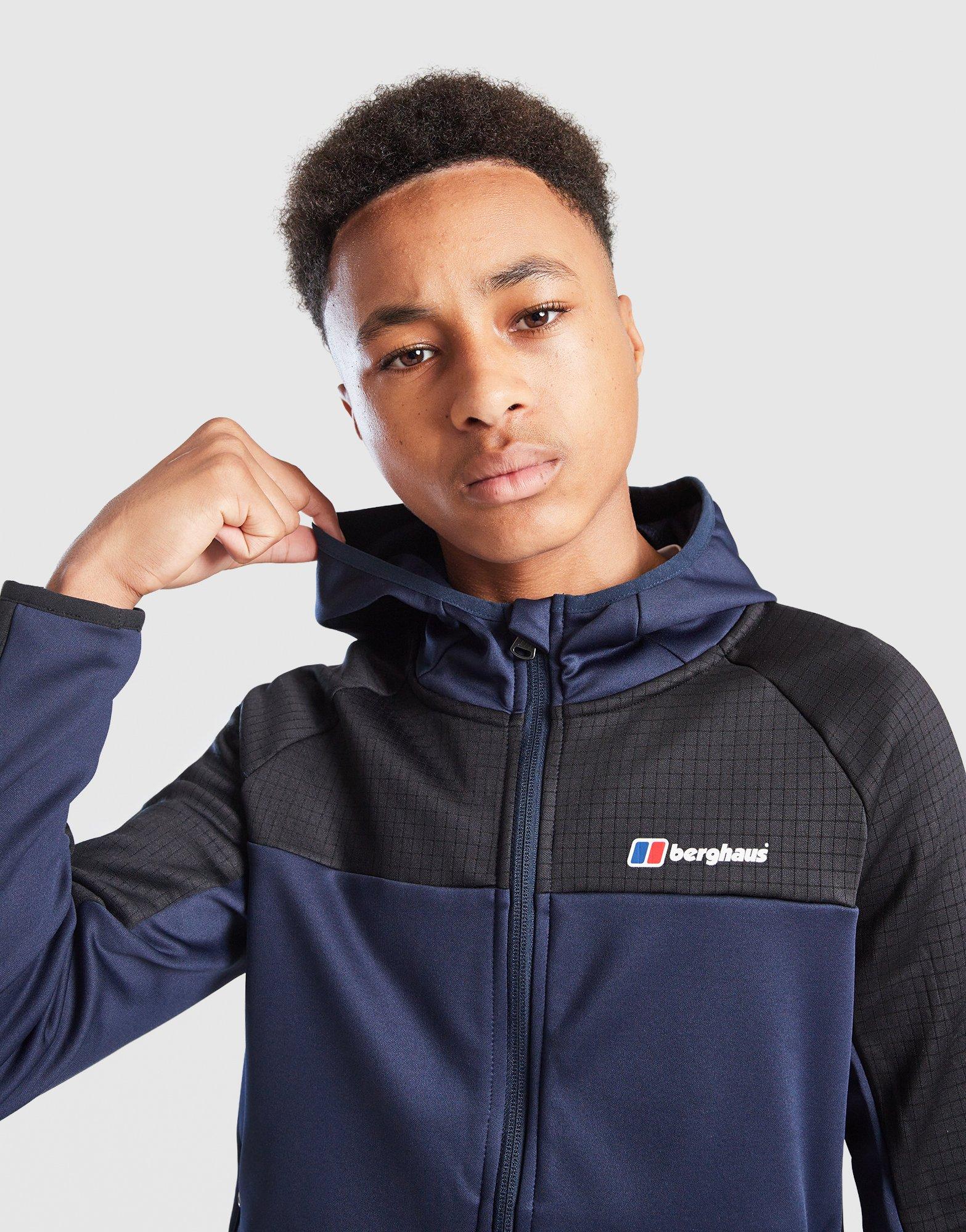 Berghaus Grid Full Zip Hoodie Junior