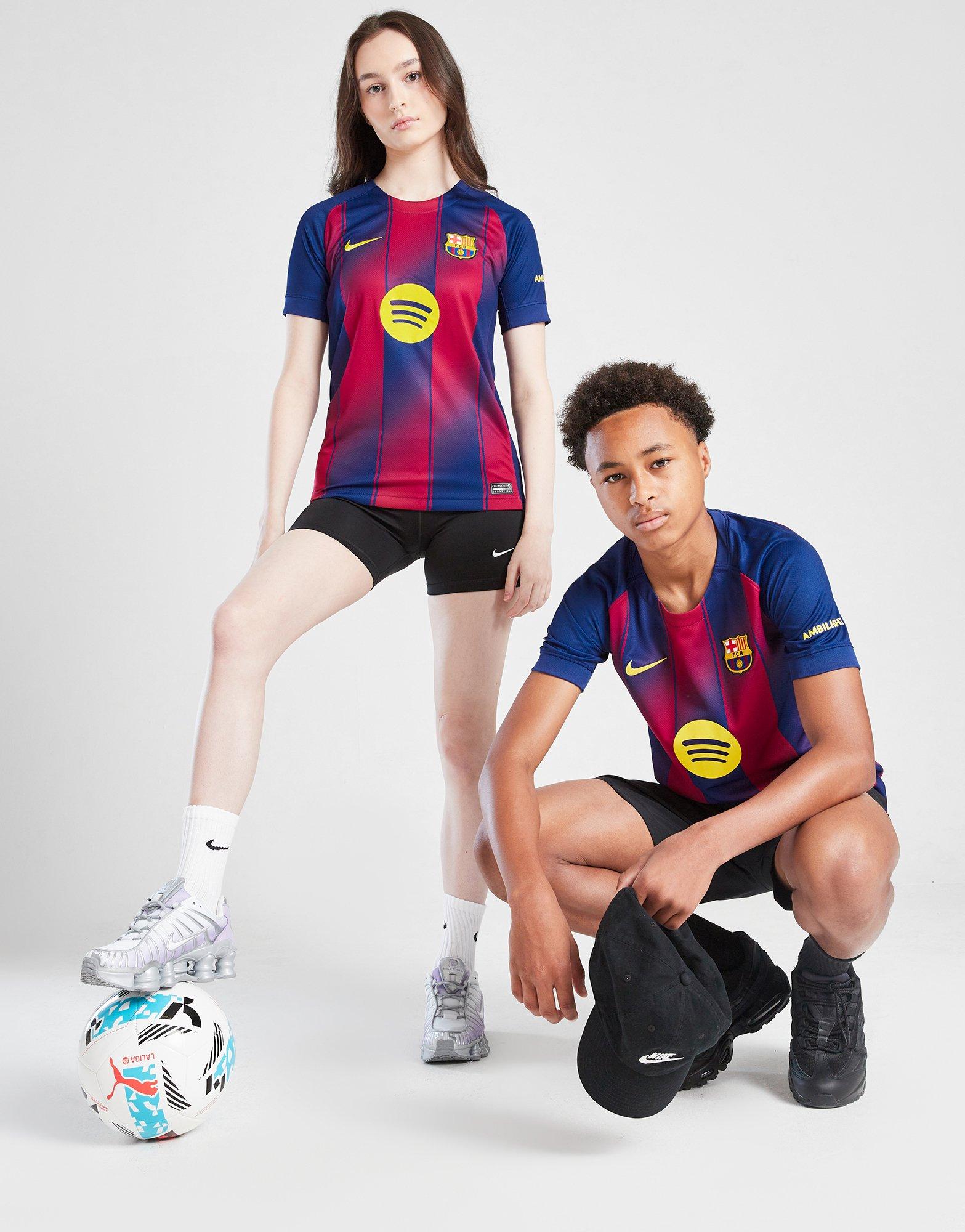 Nike FC Barcelona 2025/26 Home Maglia Junior