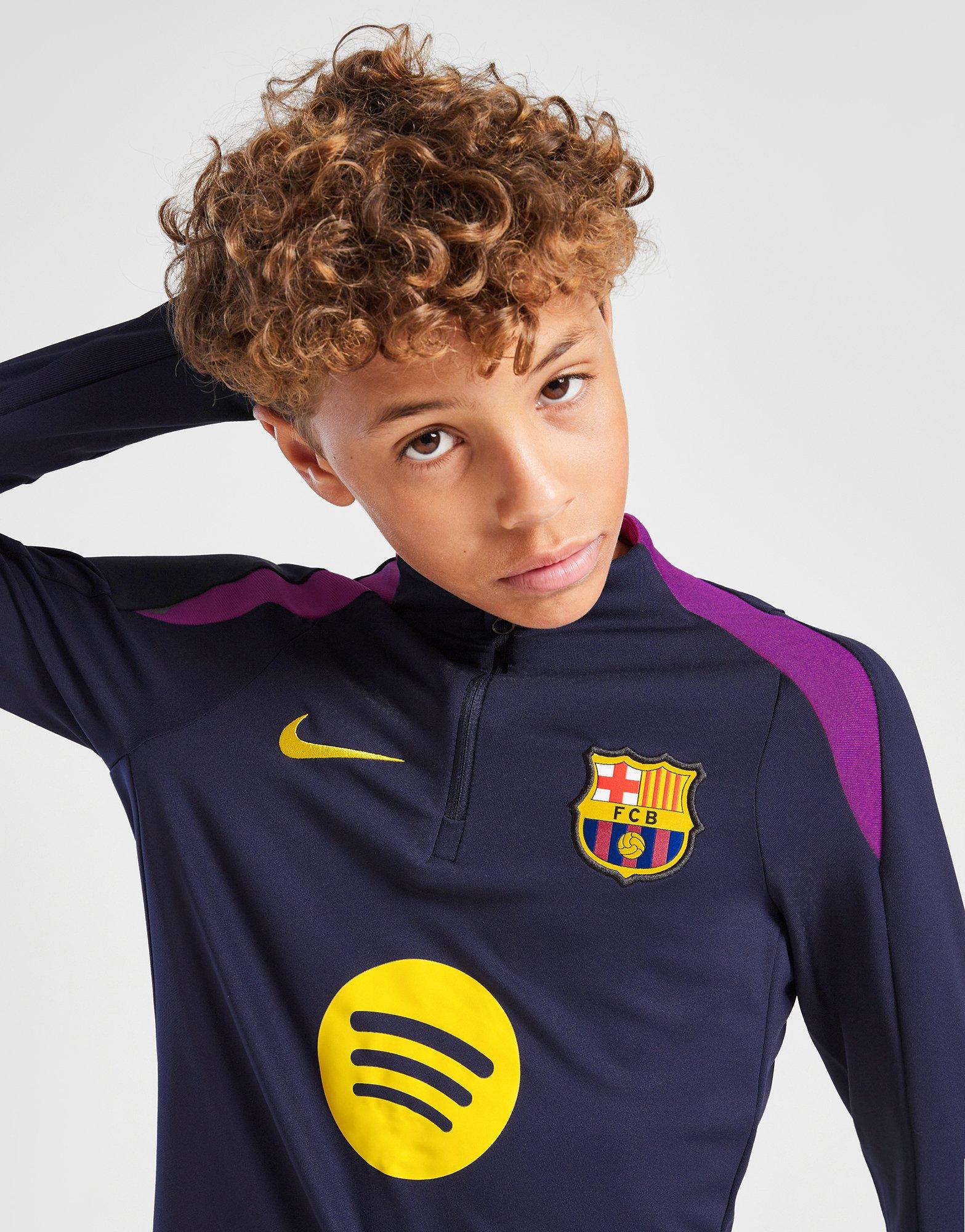 Nike Camiseta FC Barcelona Strike Drill Top Júnior