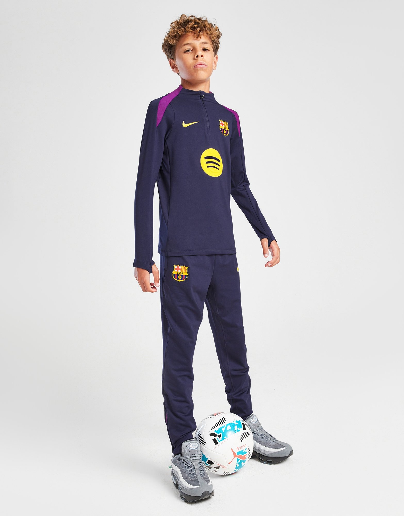 FC Barcelona Nike ウェアセット　ジュニア NIKE ナイキ ジュニア サッカー ライセンスシャツ FCバルセロナ