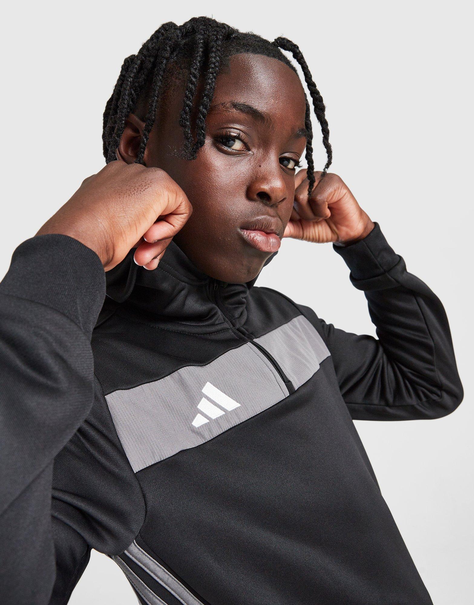 adidas Tiro 25 1/4 Zip Hoodie Junior
