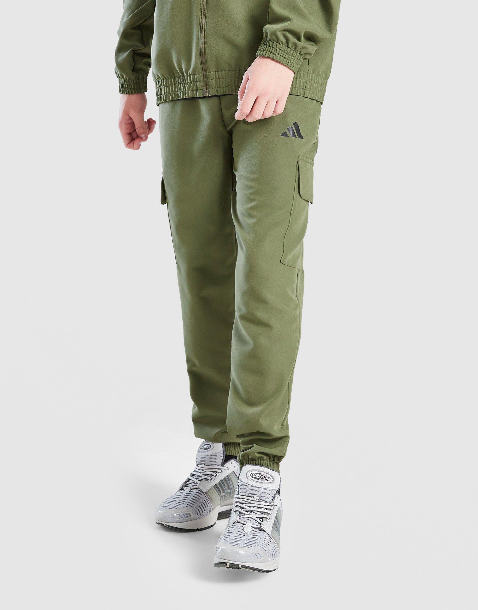 adidas Woven Full Zip Tracksuit Junior