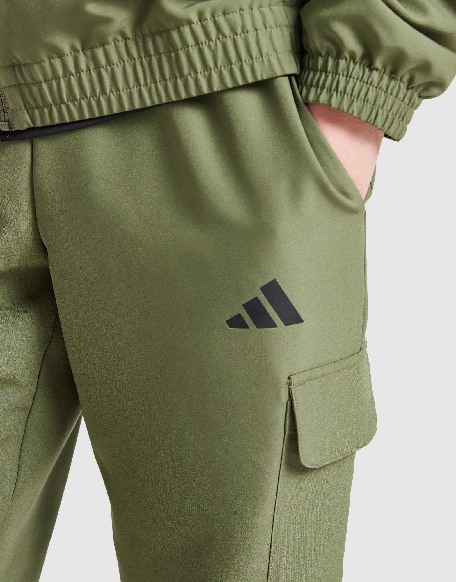 adidas Woven Full Zip Tracksuit Junior