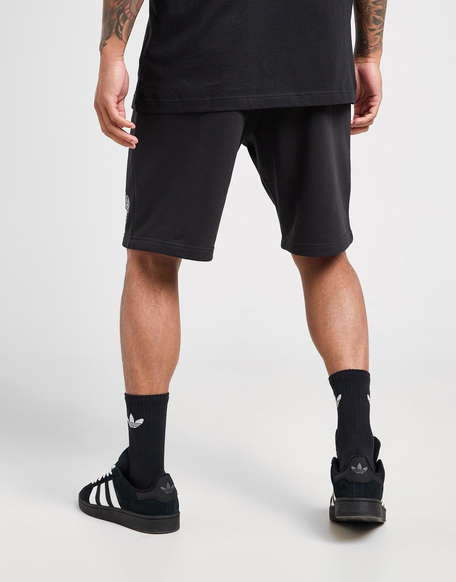 Black adidas Originals Worldwide Shorts - JD Sports Global
