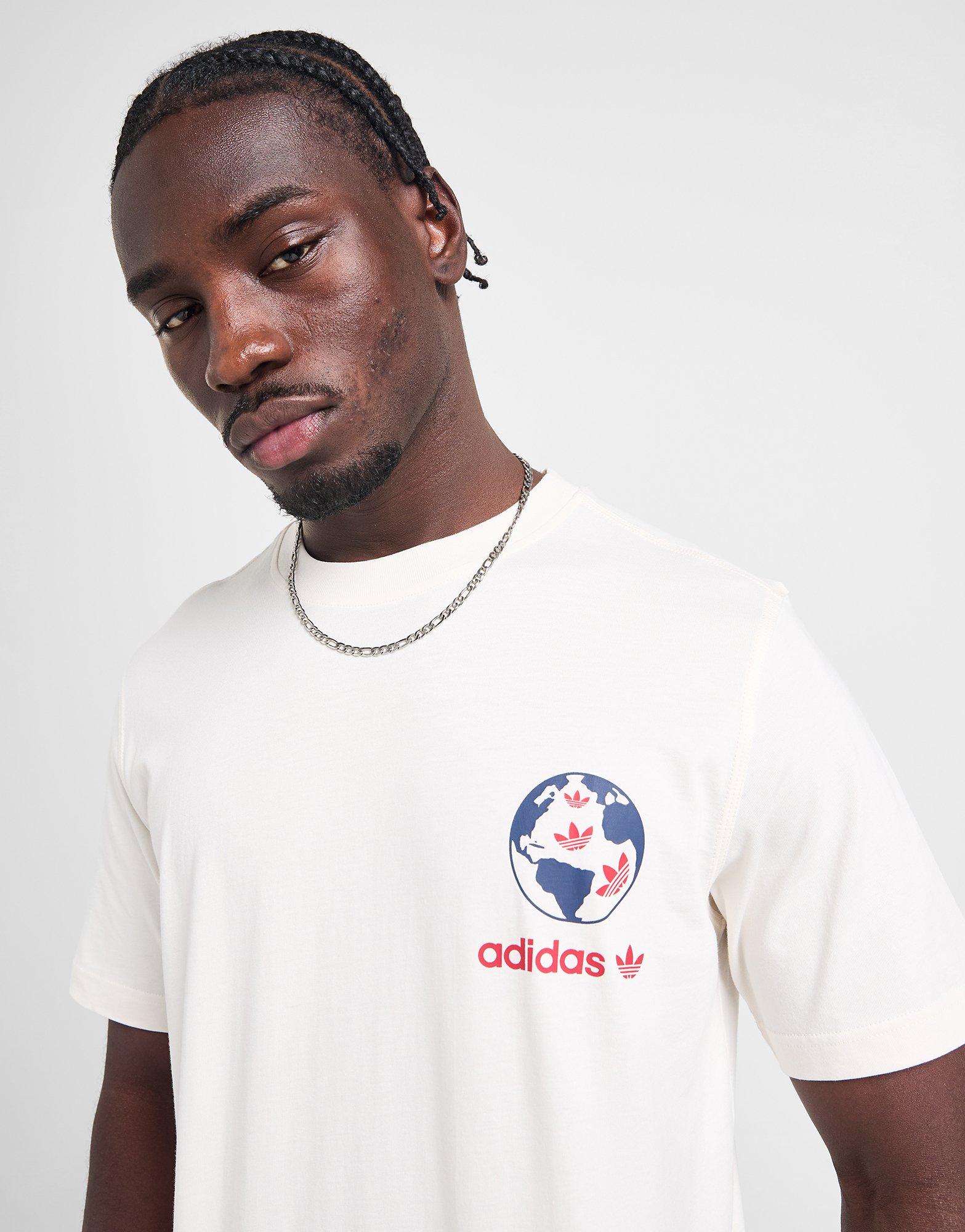 【adidas】 Circular T-Shirt（送料込み） Grey adidas Originals Circular T-Shirt - JD Sports Global
