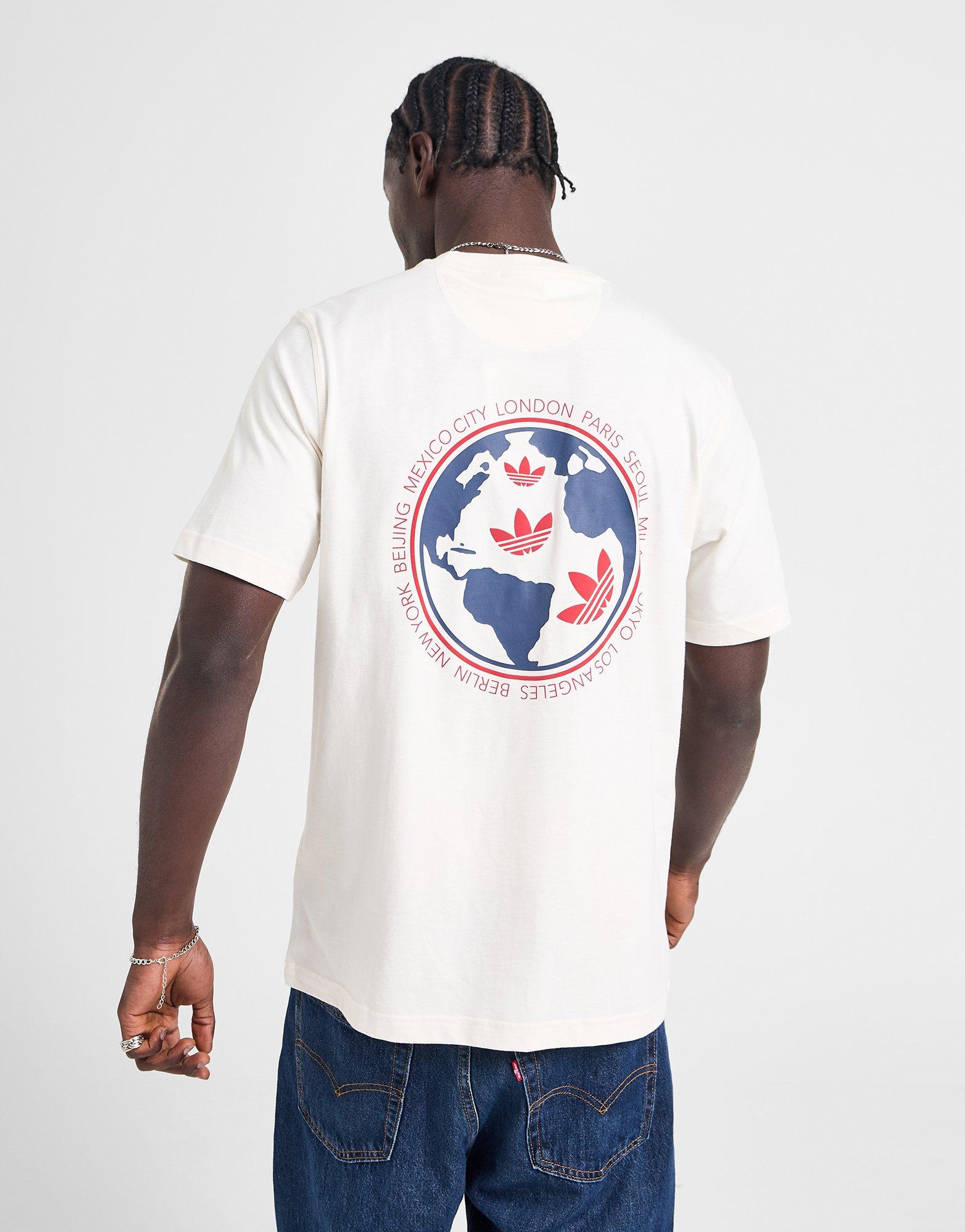 【adidas】 Circular T-Shirt（送料込み） Grey adidas Originals Circular T-Shirt - JD Sports Global
