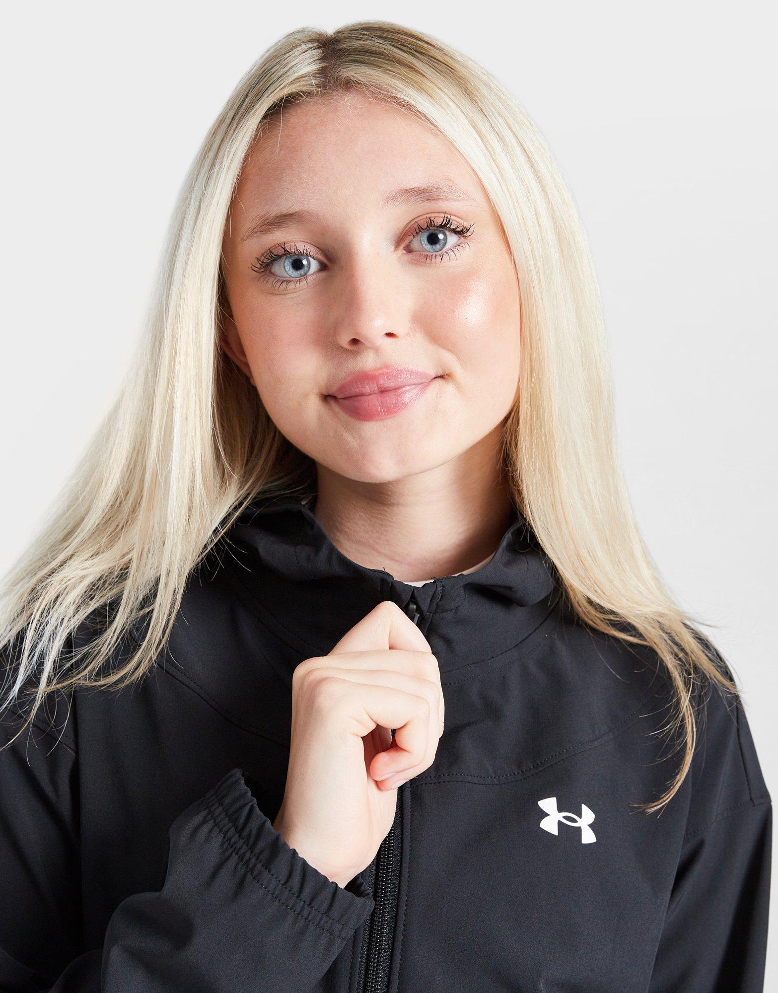 Under Armour Girls' Rival Woven Jacket Junior