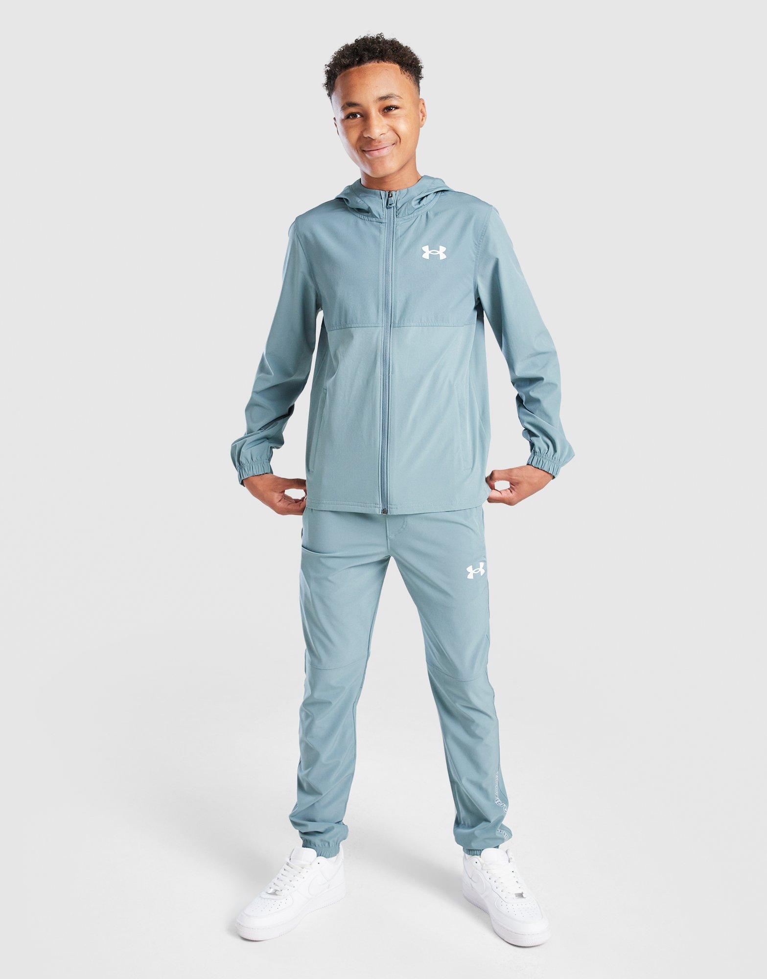 Under Armour Woven Wordmark Full Zip Jacket Junior